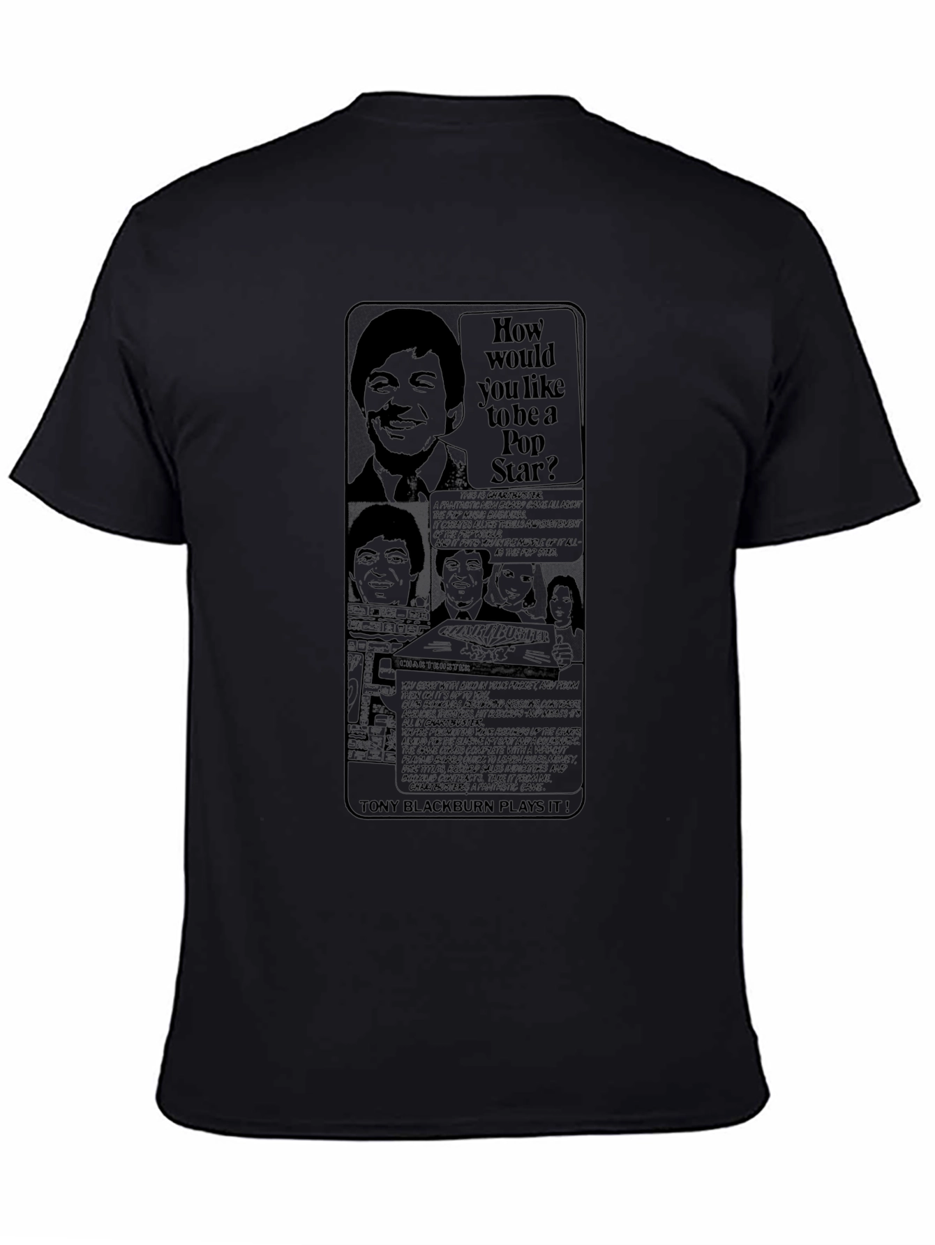Pop Star T-Shirt - Retro Music Tee