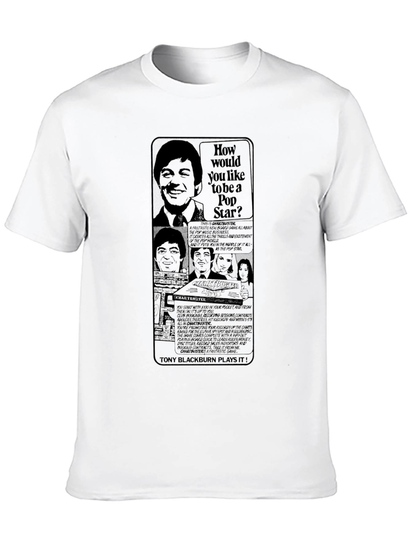 Pop Star T-Shirt - Retro Music Tee