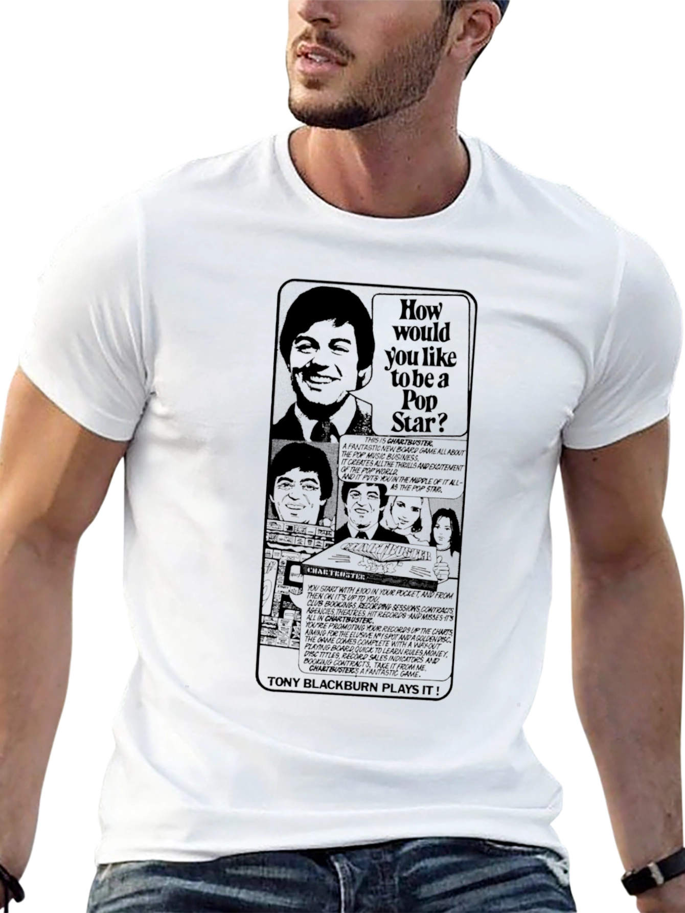 Pop Star T-Shirt - Retro Music Tee