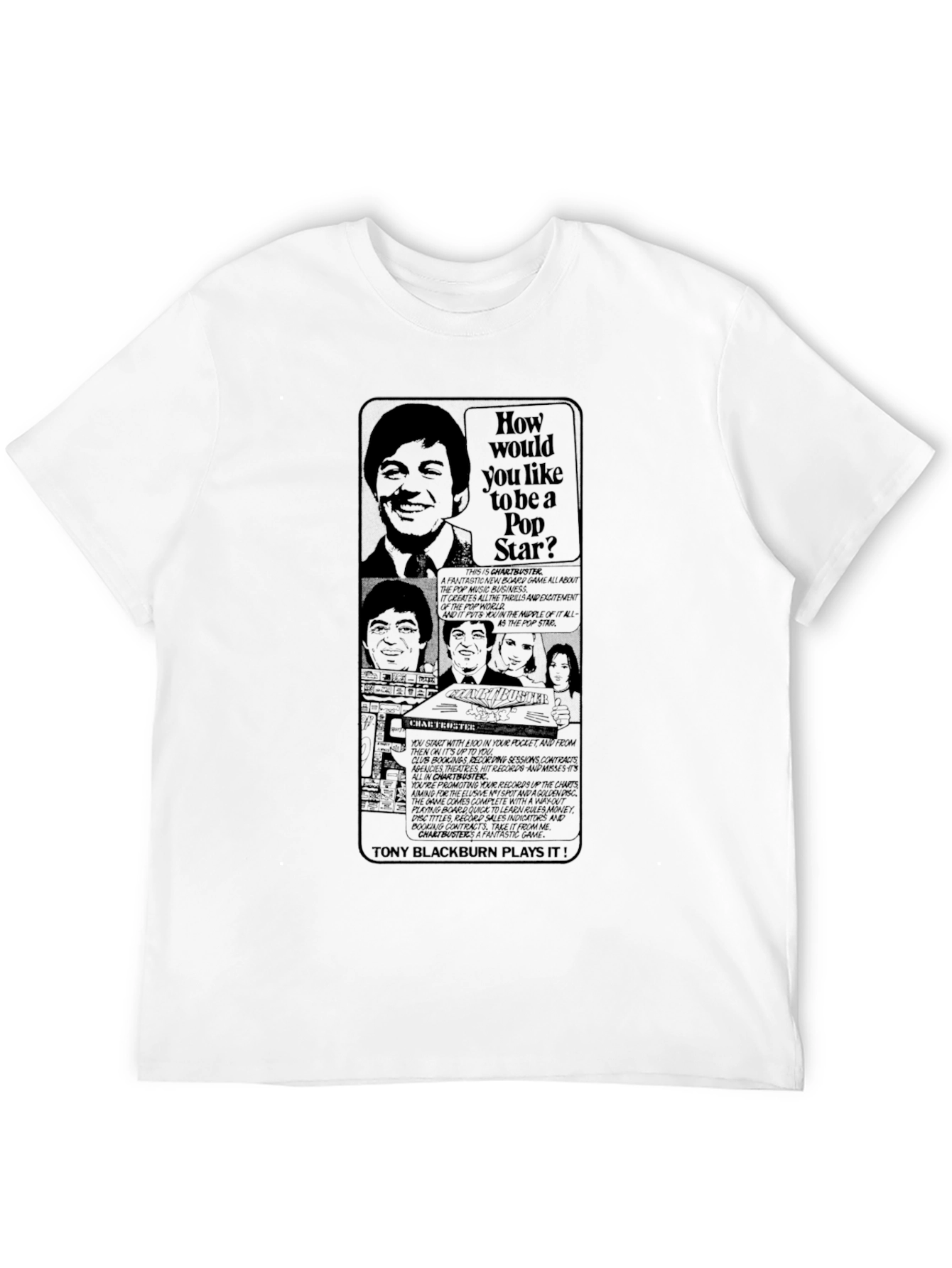 Pop Star T-Shirt - Retro Music Tee