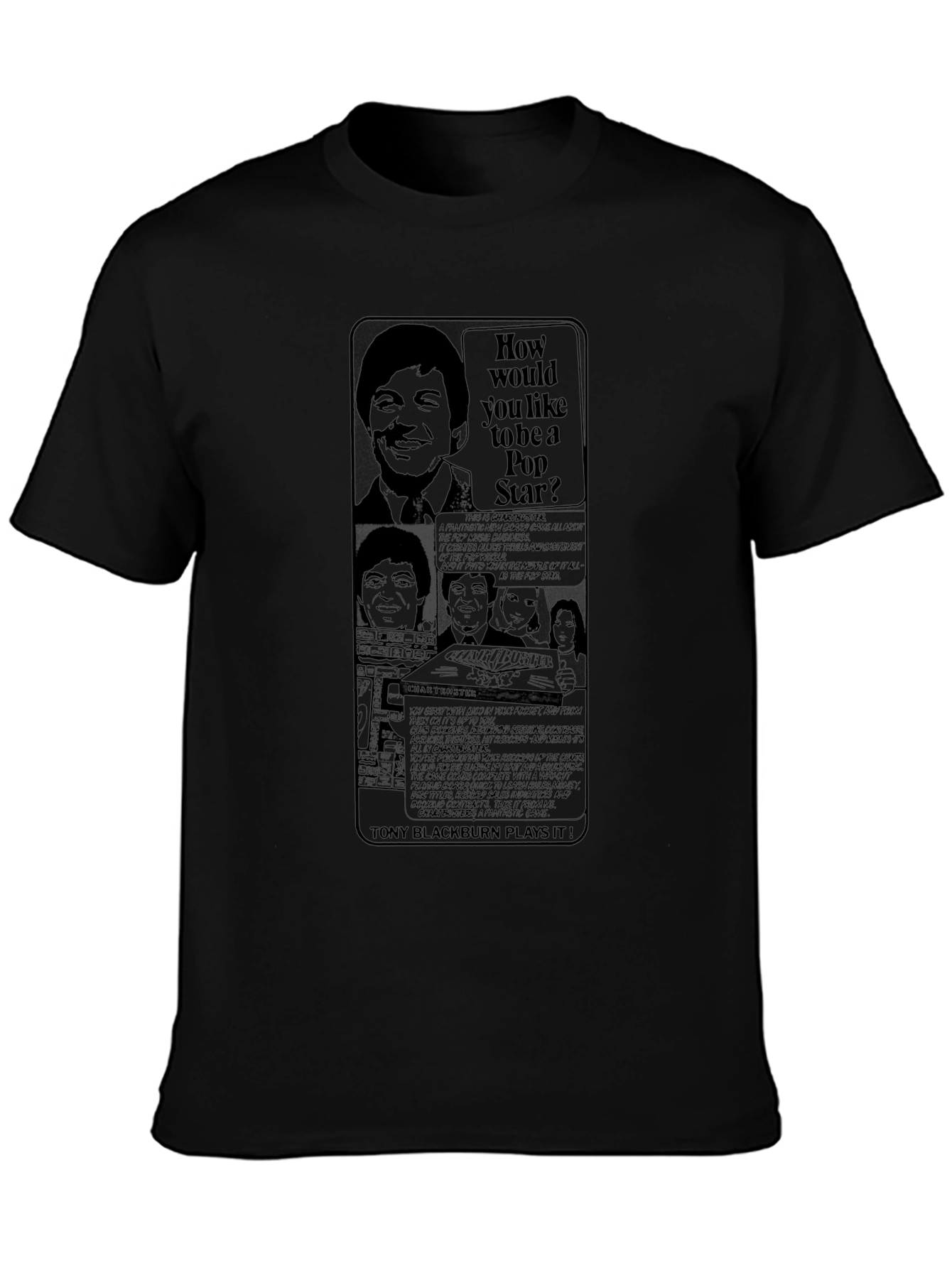 Pop Star T-Shirt - Retro Music Tee