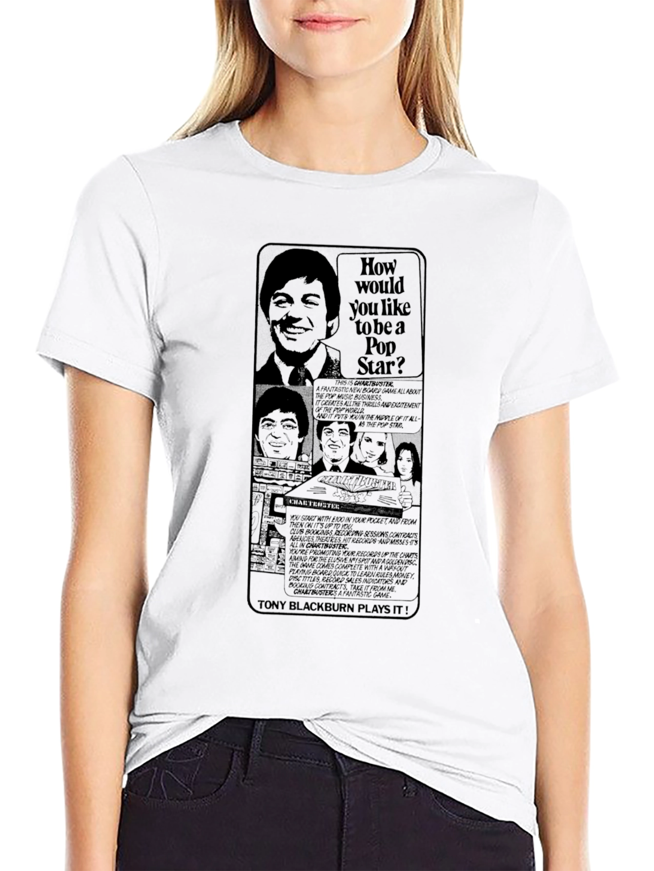 Pop Star T-Shirt - Retro Music Tee