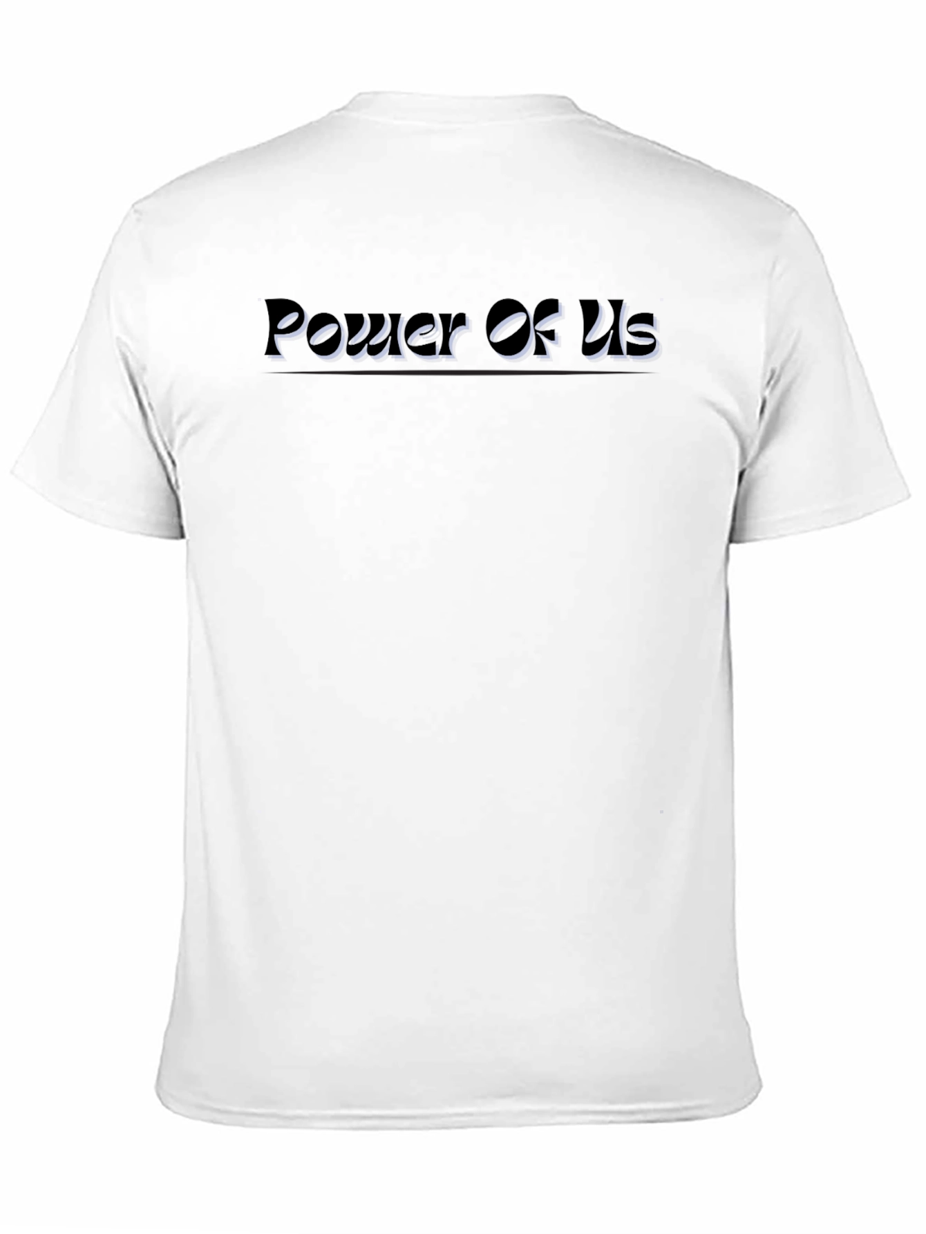 Power Of Us Black Graphic T-Shirt