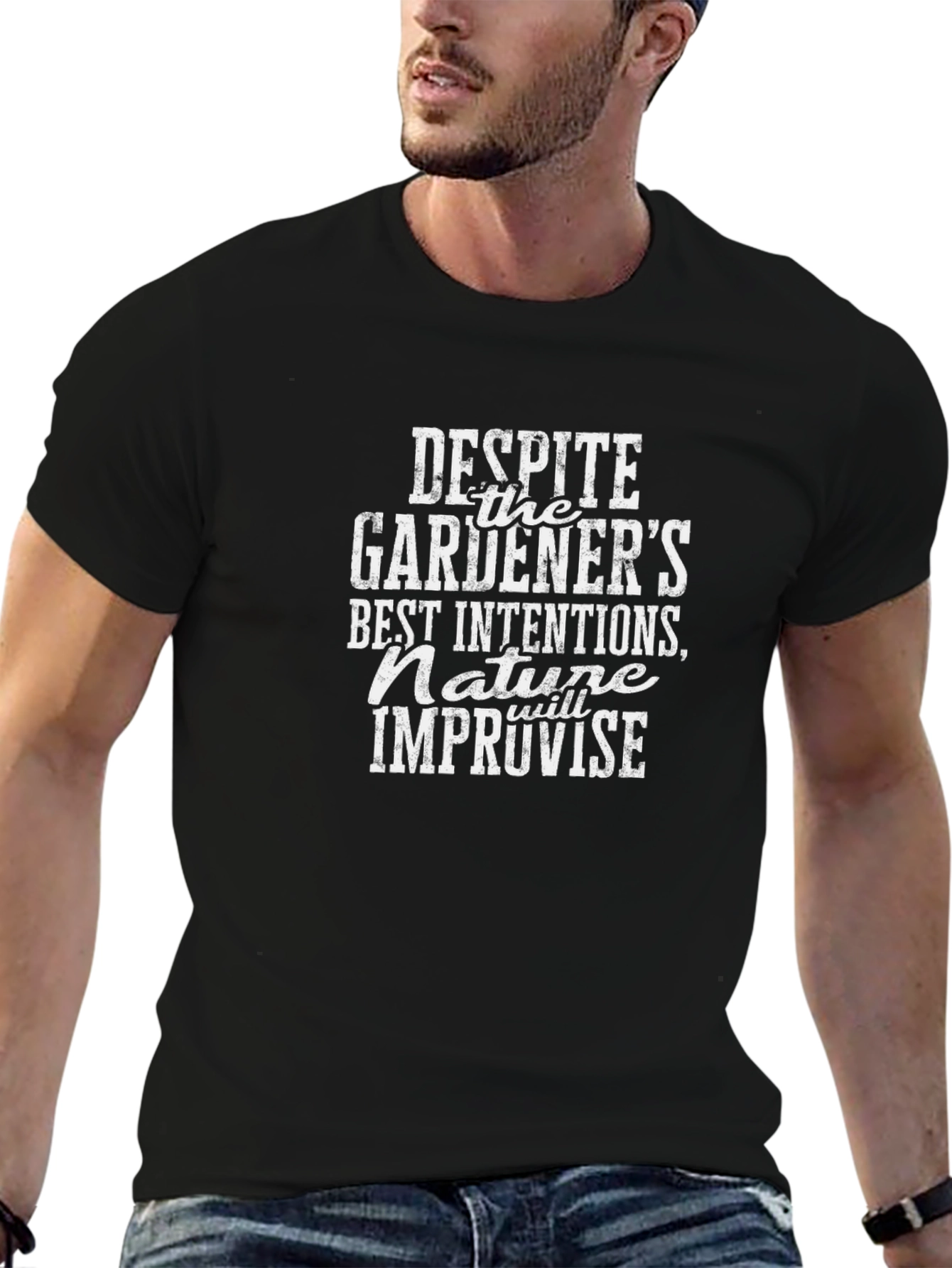 Gardeners Best Intentions Graphic T-Shirt