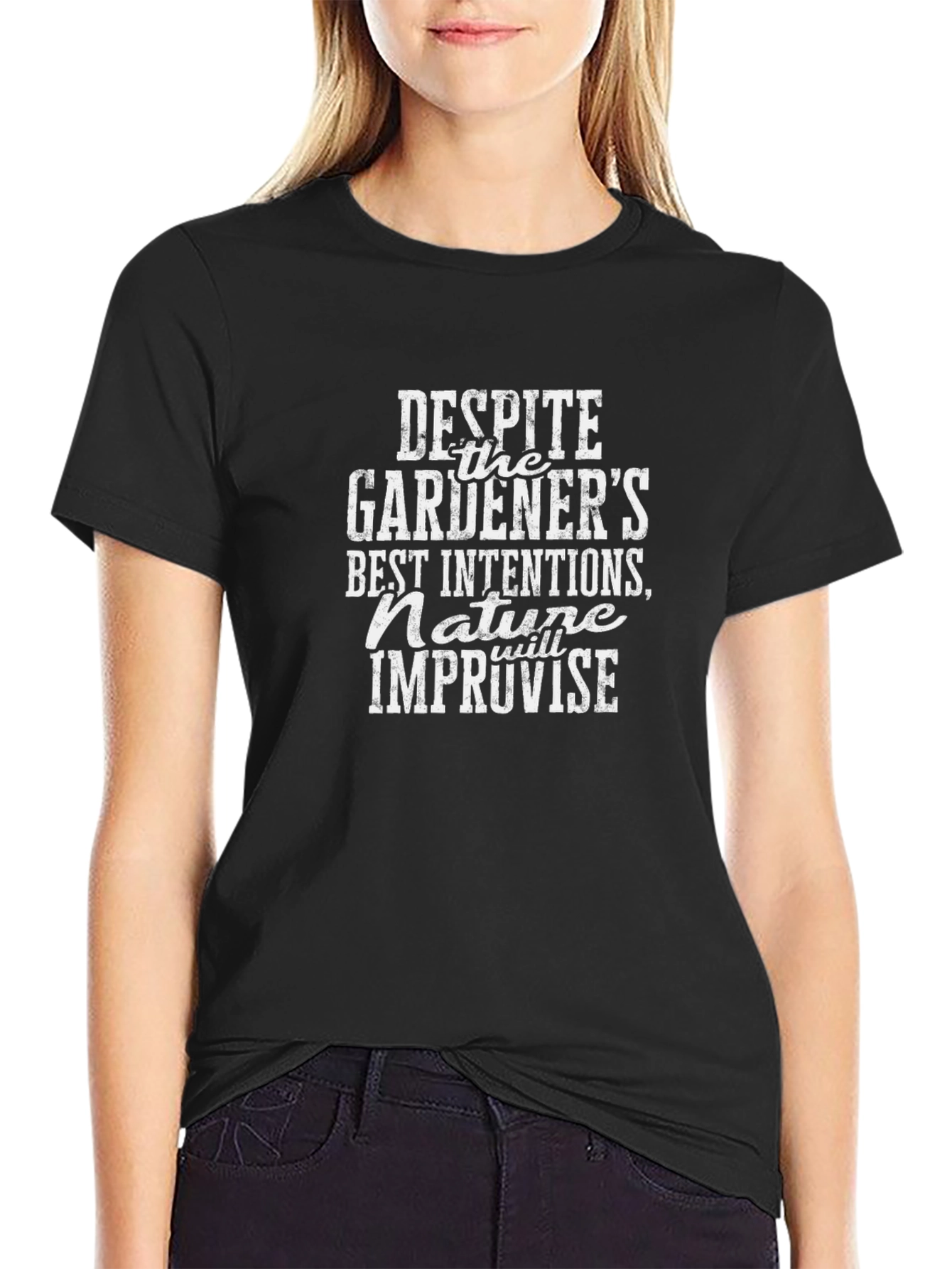 Gardeners Best Intentions Graphic T-Shirt