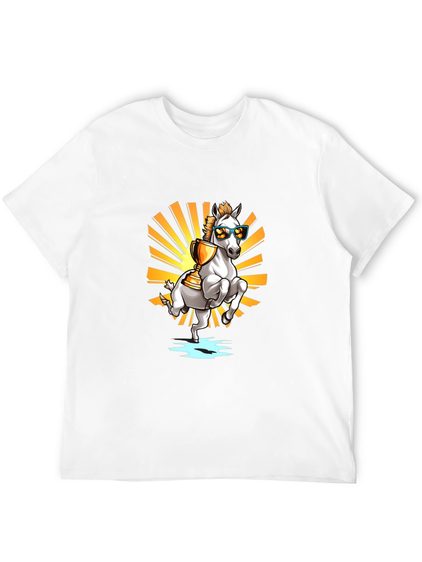 Cool Horse Champion Graphic T-Shirt