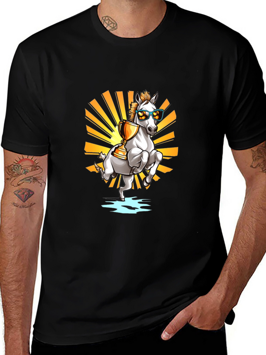 Cool Horse Champion Graphic T-Shirt