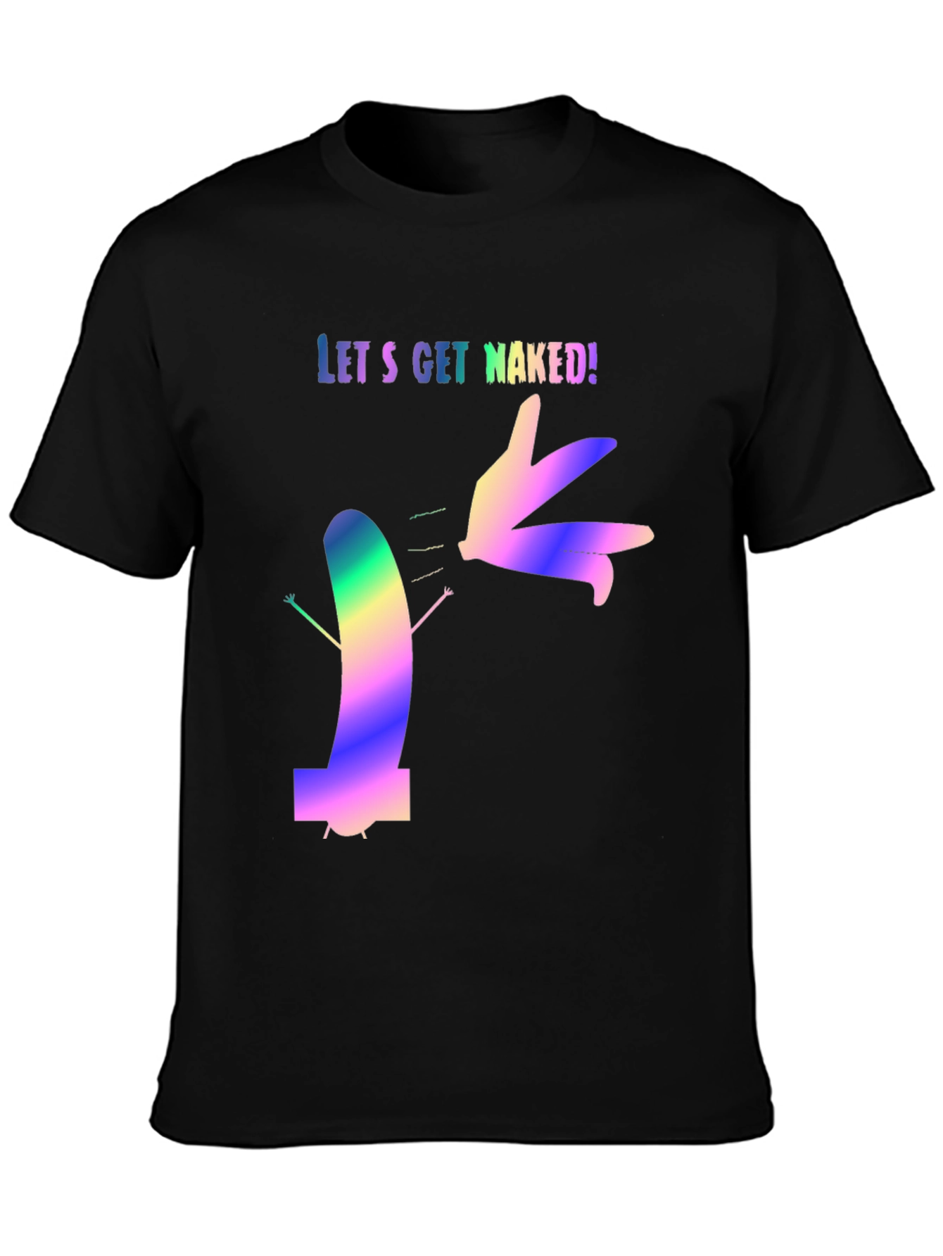 Lets Get Naked Graphic Tee