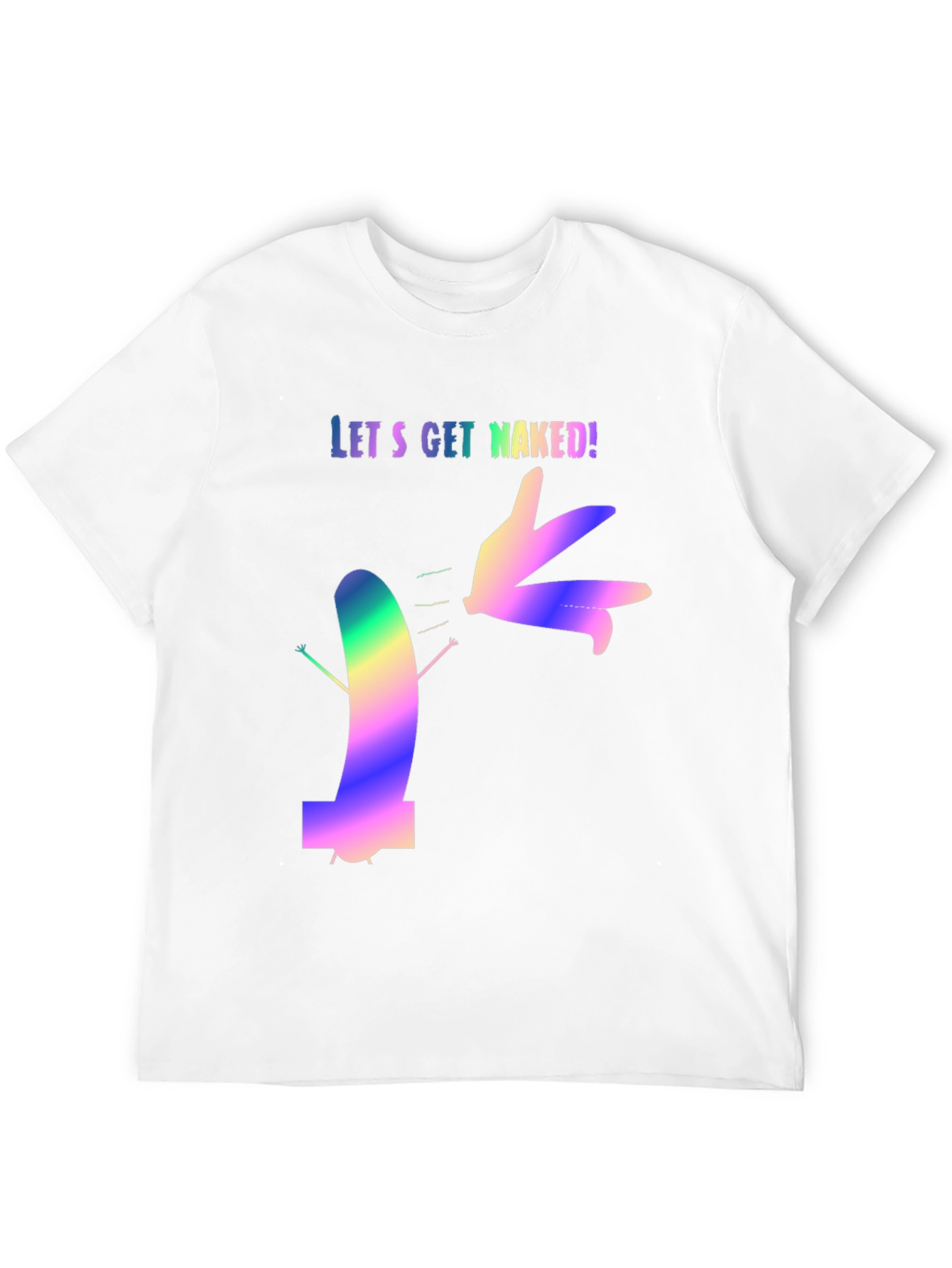 Lets Get Naked Graphic Tee