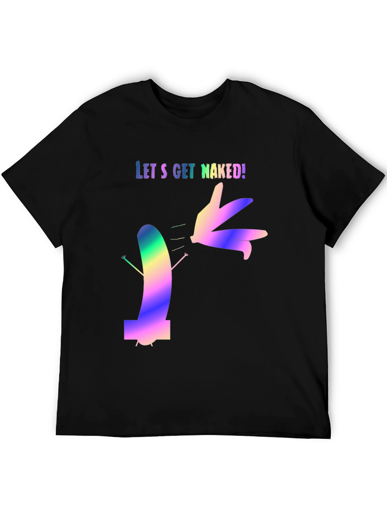 Lets Get Naked Graphic Tee