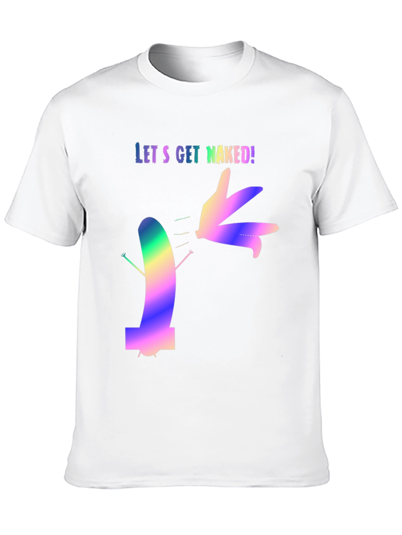 Lets Get Naked Graphic Tee