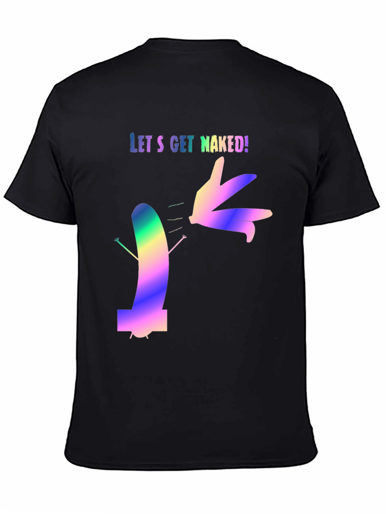 Lets Get Naked Graphic Tee