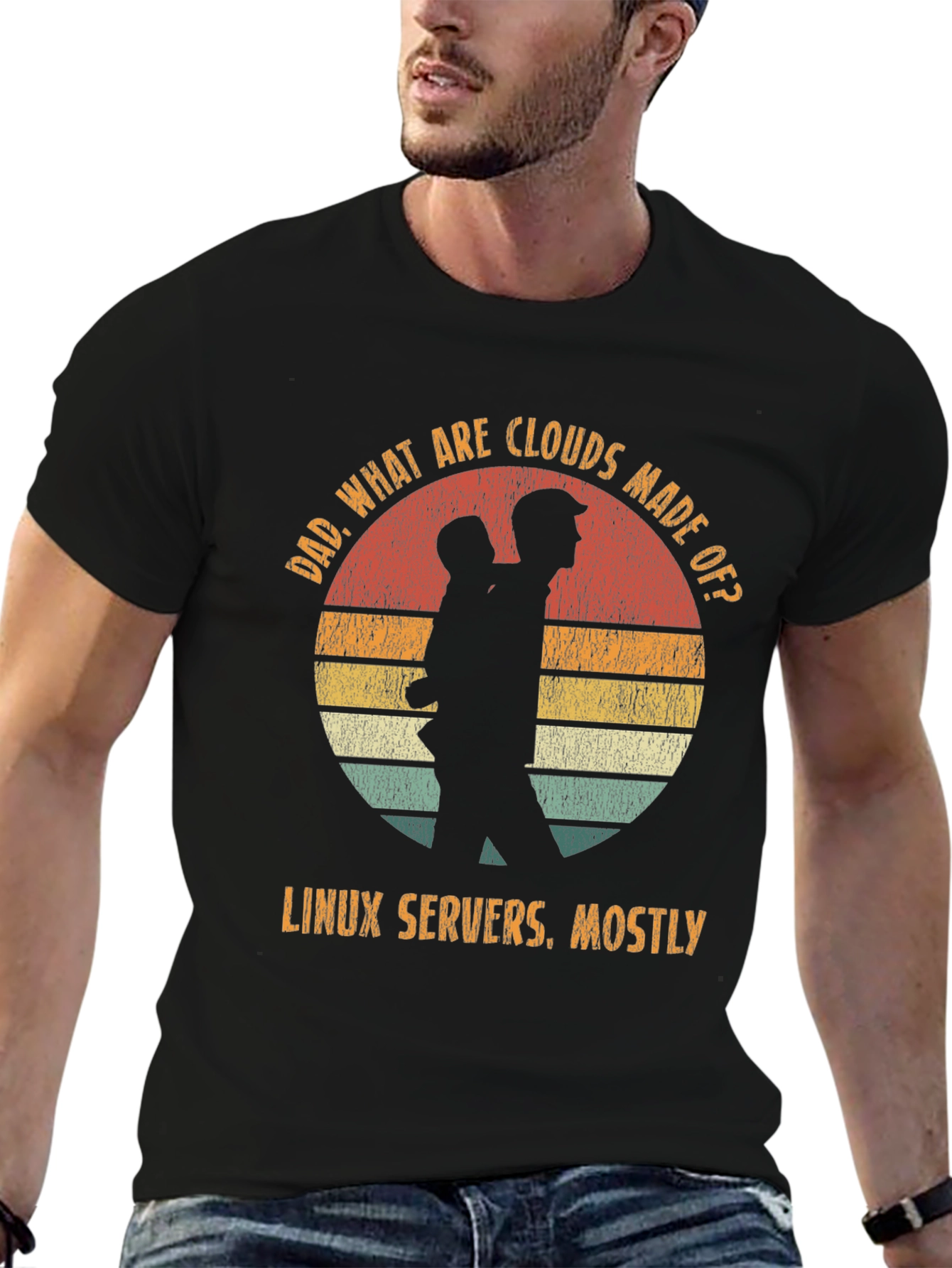 Dad What Are Clouds Made Of? T-Shirt