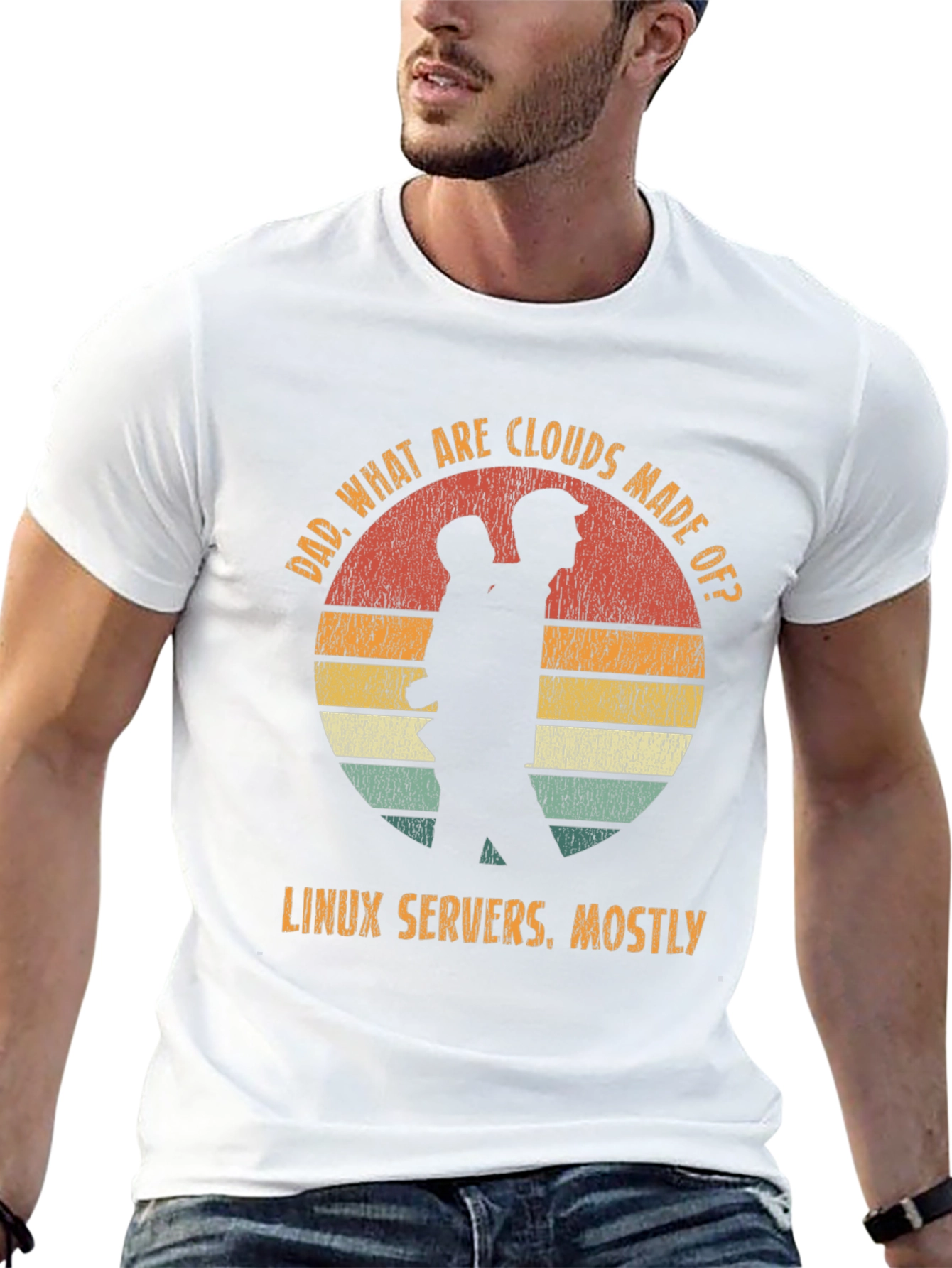 Dad What Are Clouds Made Of? T-Shirt