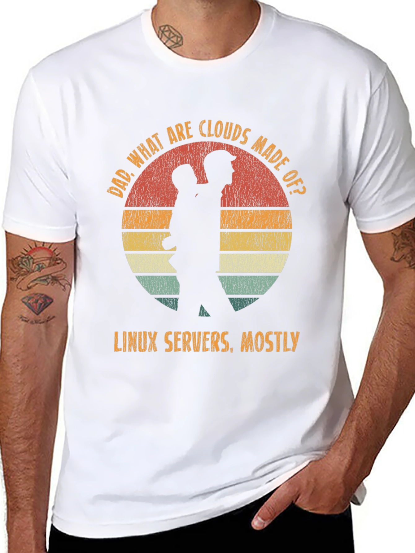 Dad What Are Clouds Made Of? T-Shirt