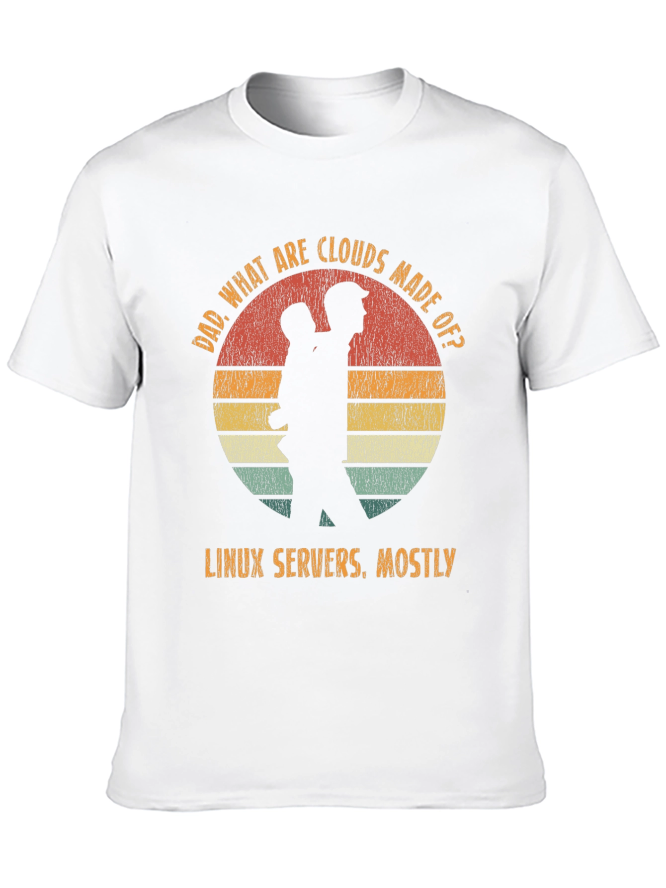 Dad What Are Clouds Made Of? T-Shirt