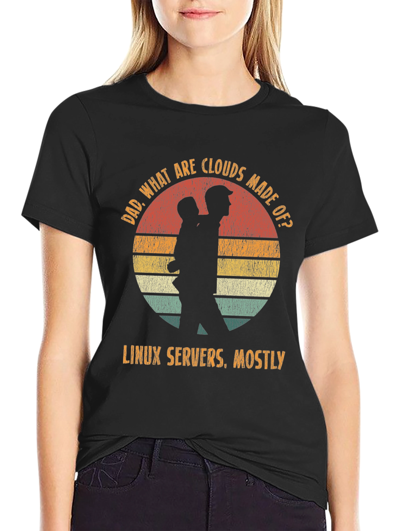 Dad What Are Clouds Made Of? T-Shirt