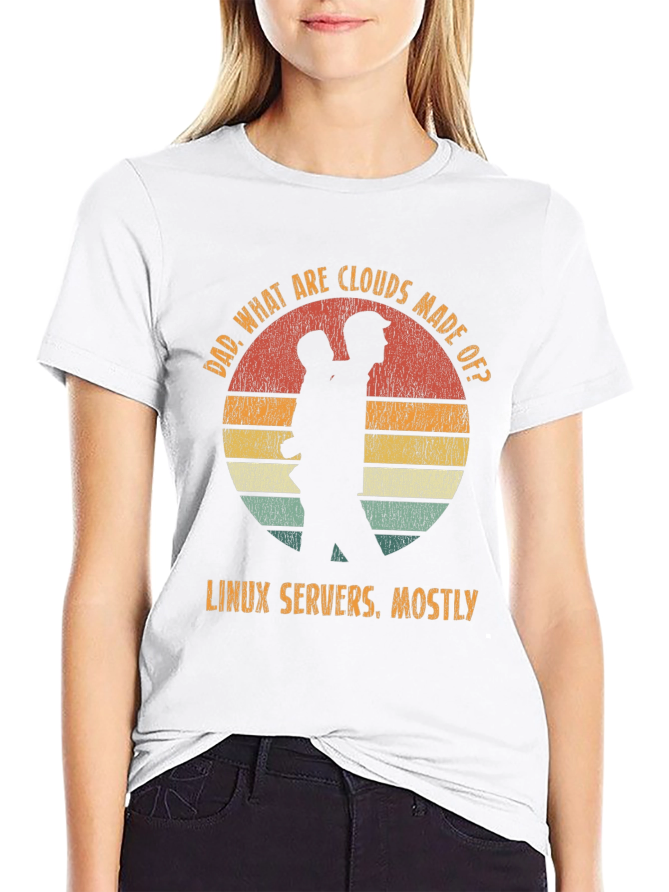 Dad What Are Clouds Made Of? T-Shirt