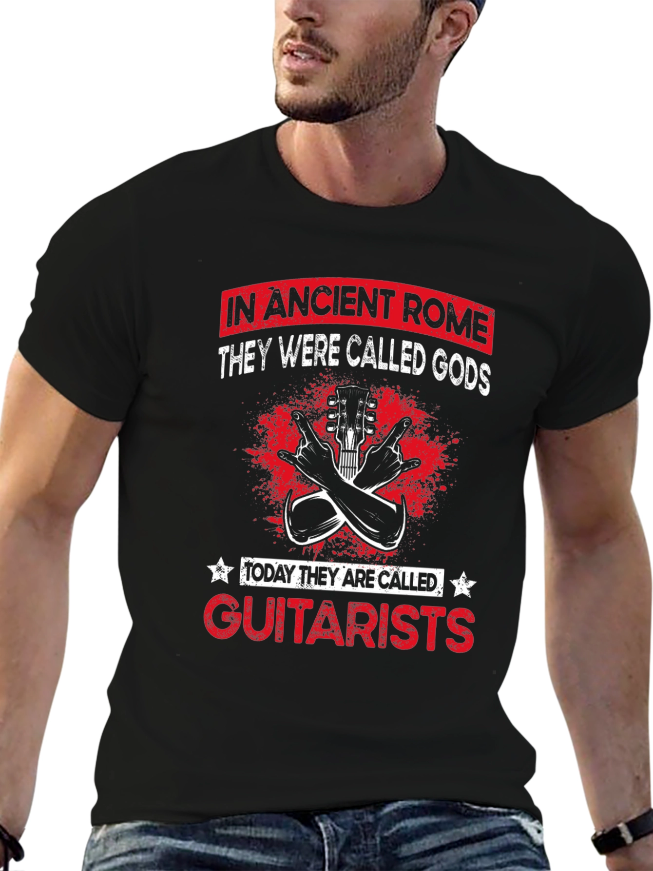 Guitarist T-Shirt: Ancient Rome Today They Are Guitarists