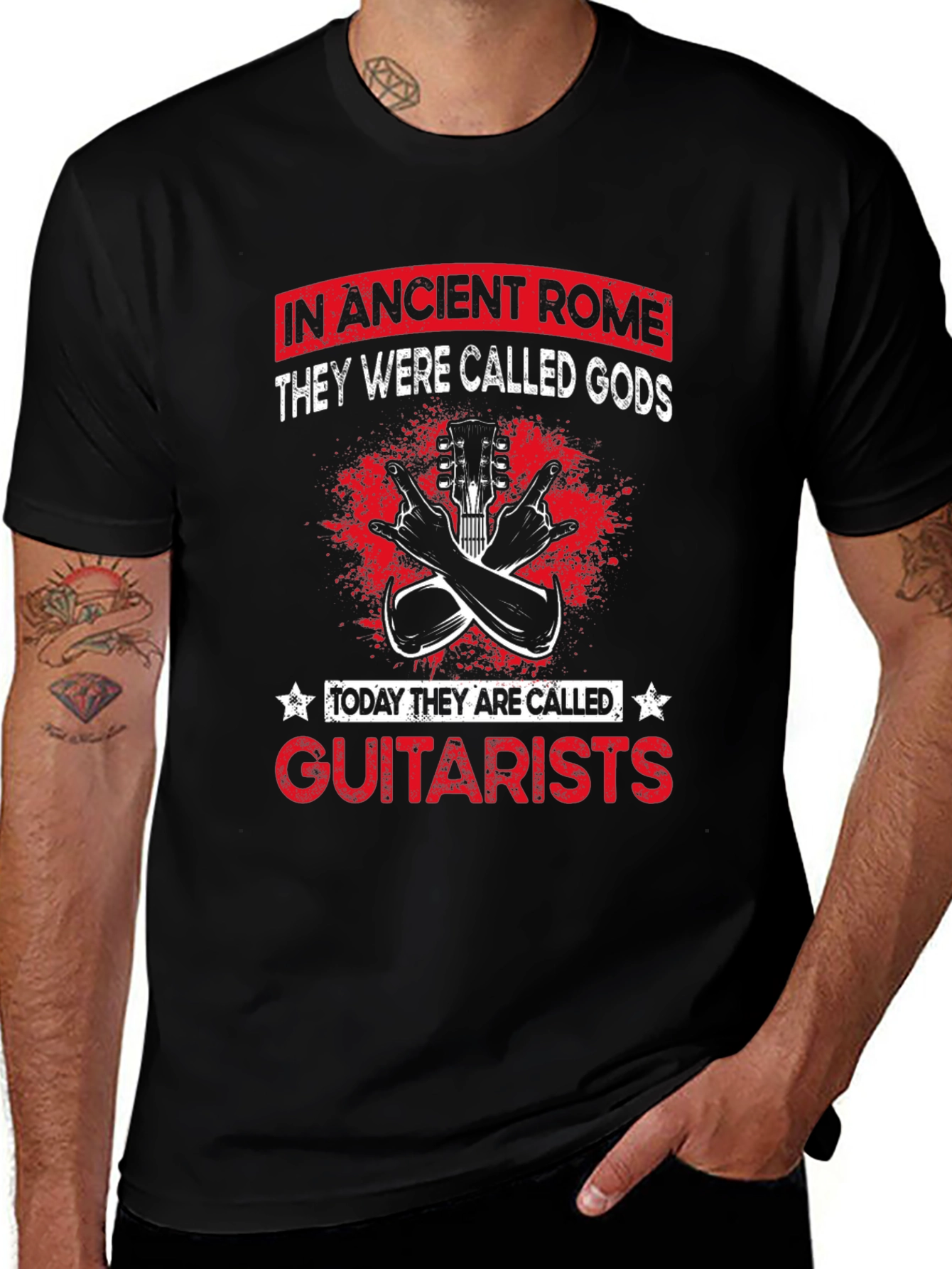 Guitarist T-Shirt: Ancient Rome Today They Are Guitarists