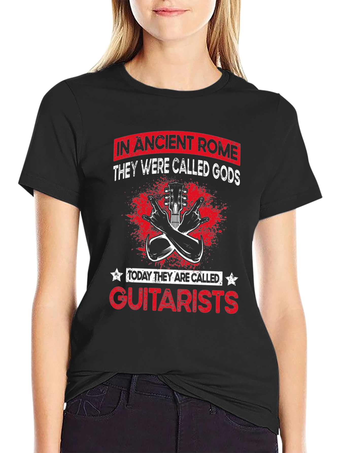 Guitarist T-Shirt: Ancient Rome Today They Are Guitarists