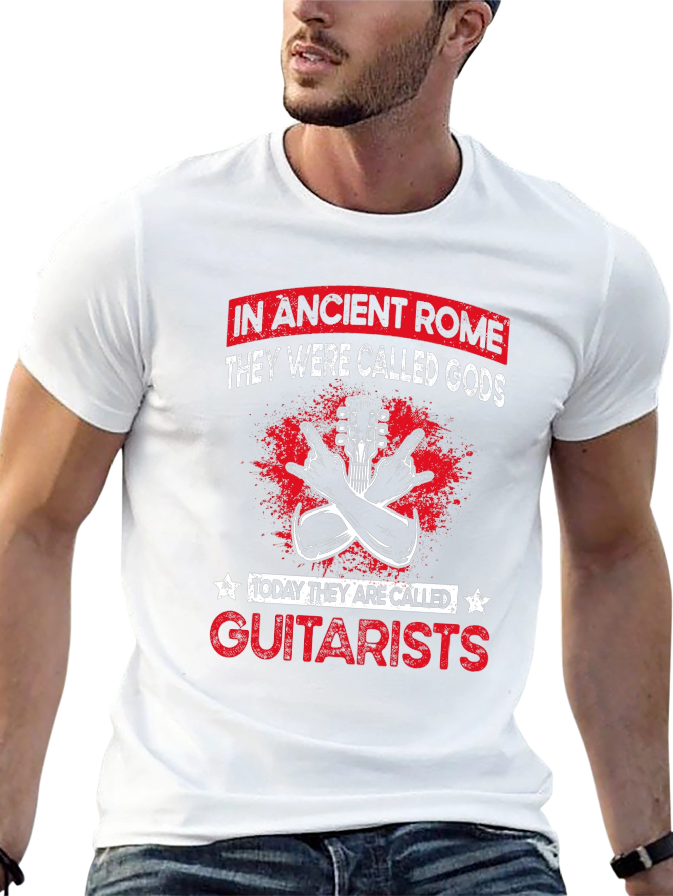 Guitarist T-Shirt: Ancient Rome Today They Are Guitarists