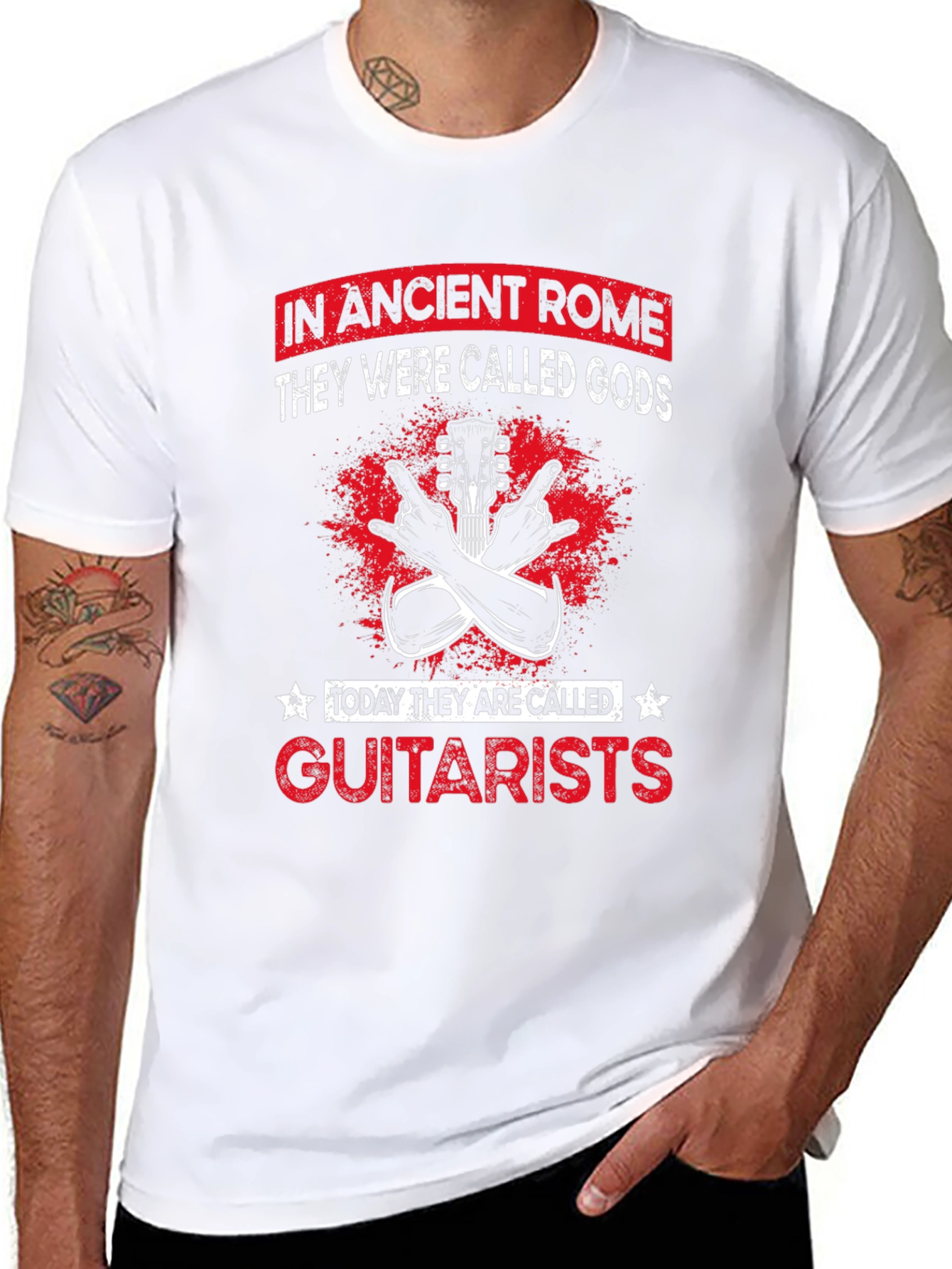 Guitarist T-Shirt: Ancient Rome Today They Are Guitarists