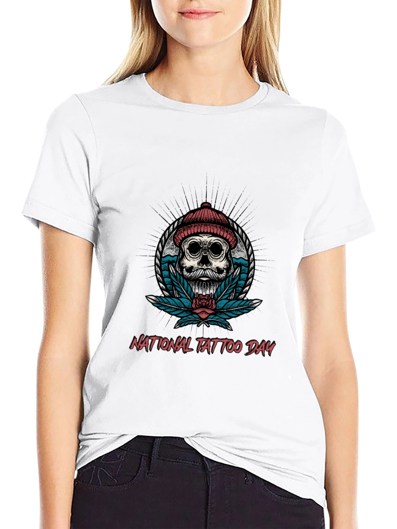 National Tattoo Day Graphic T-Shirt