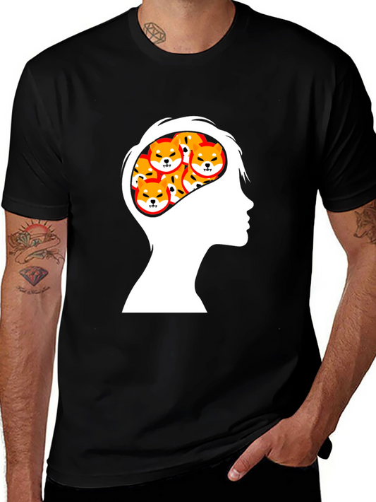 Shiba Inu Mind T-Shirt - Crypto Meme Tee