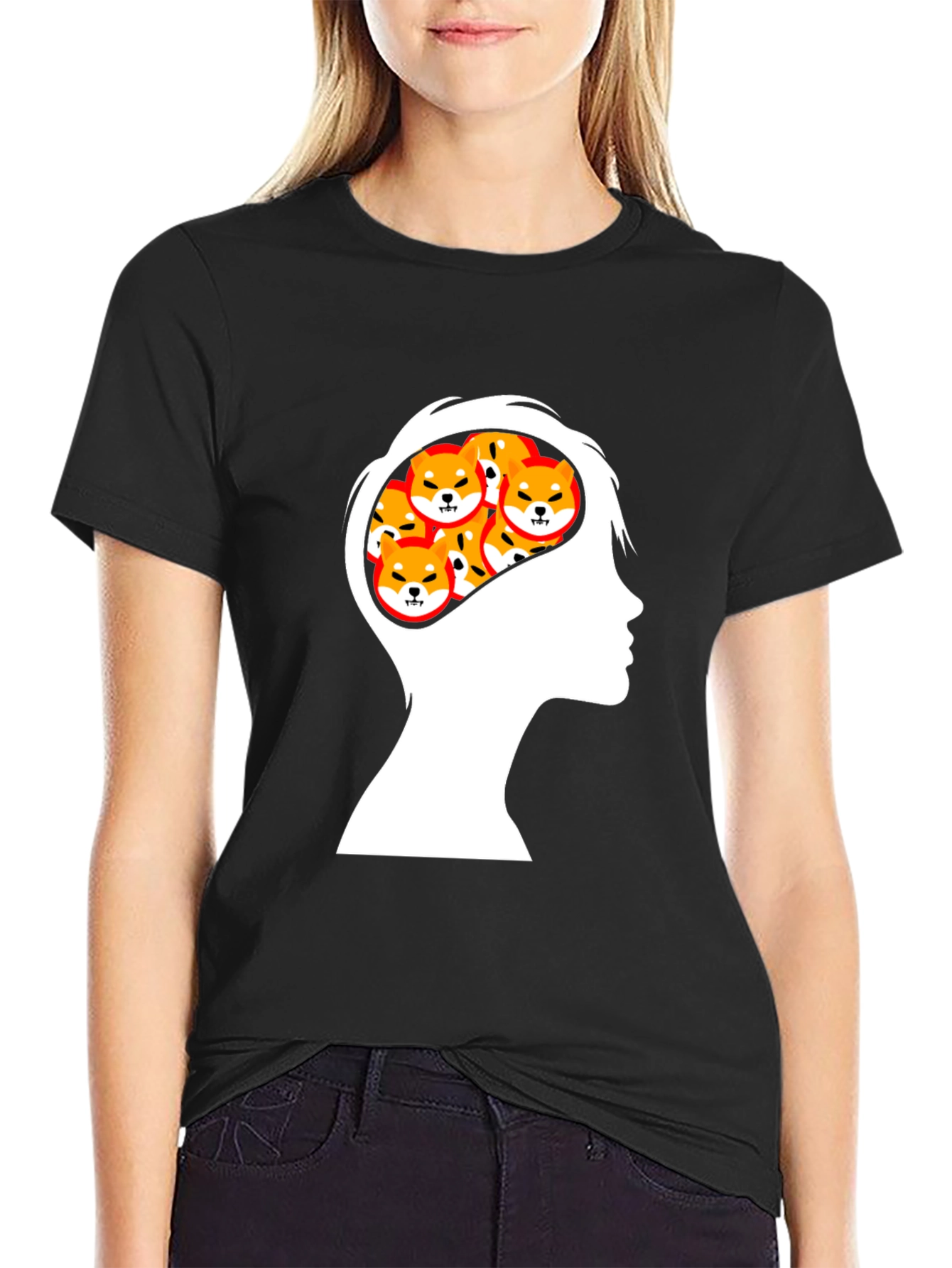 Shiba Inu Mind T-Shirt - Crypto Meme Tee