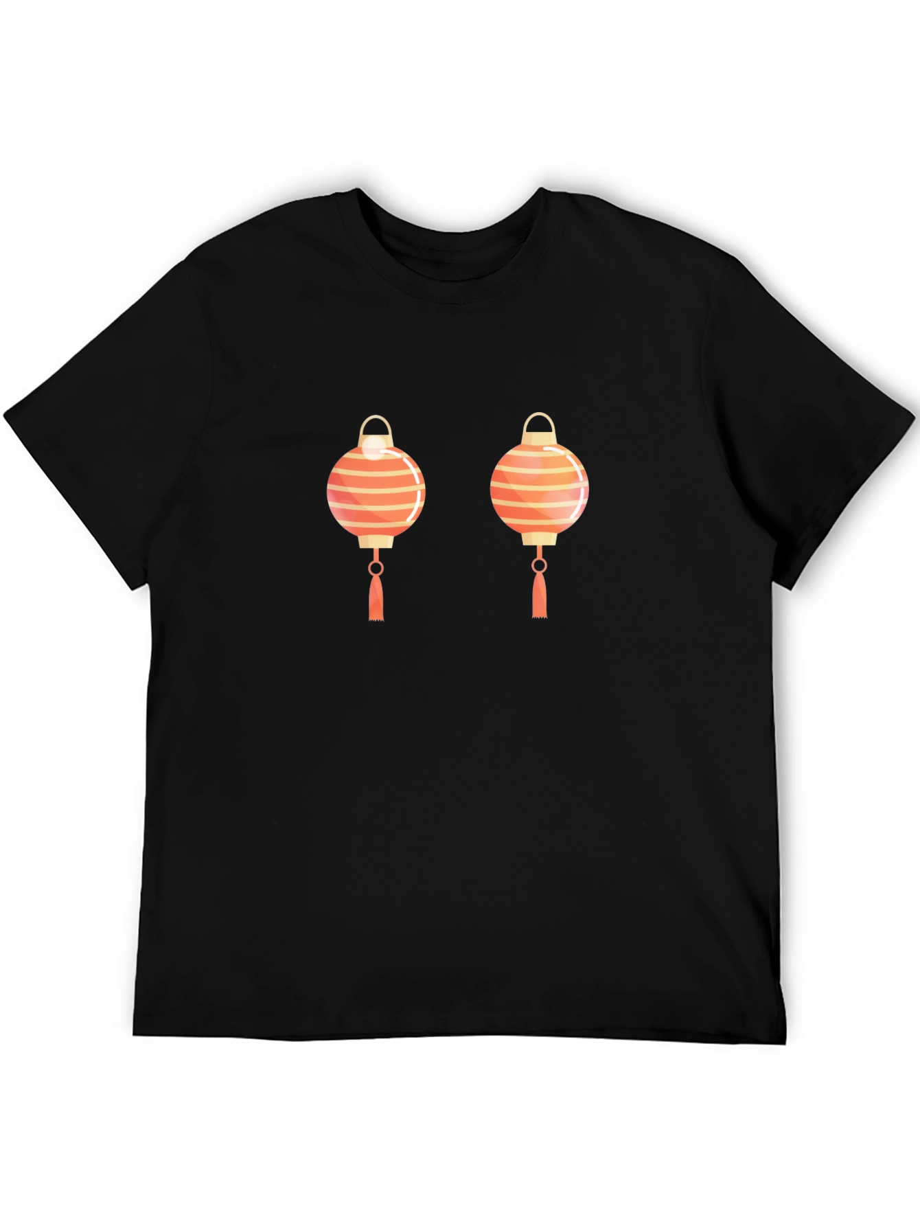 Lanterns Graphic Tee - Black