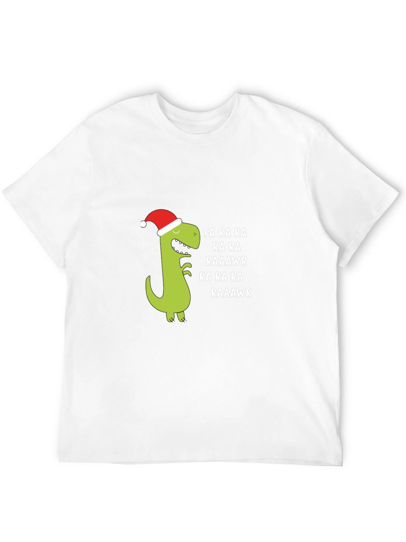 Festive Dino Christmas T-Shirt