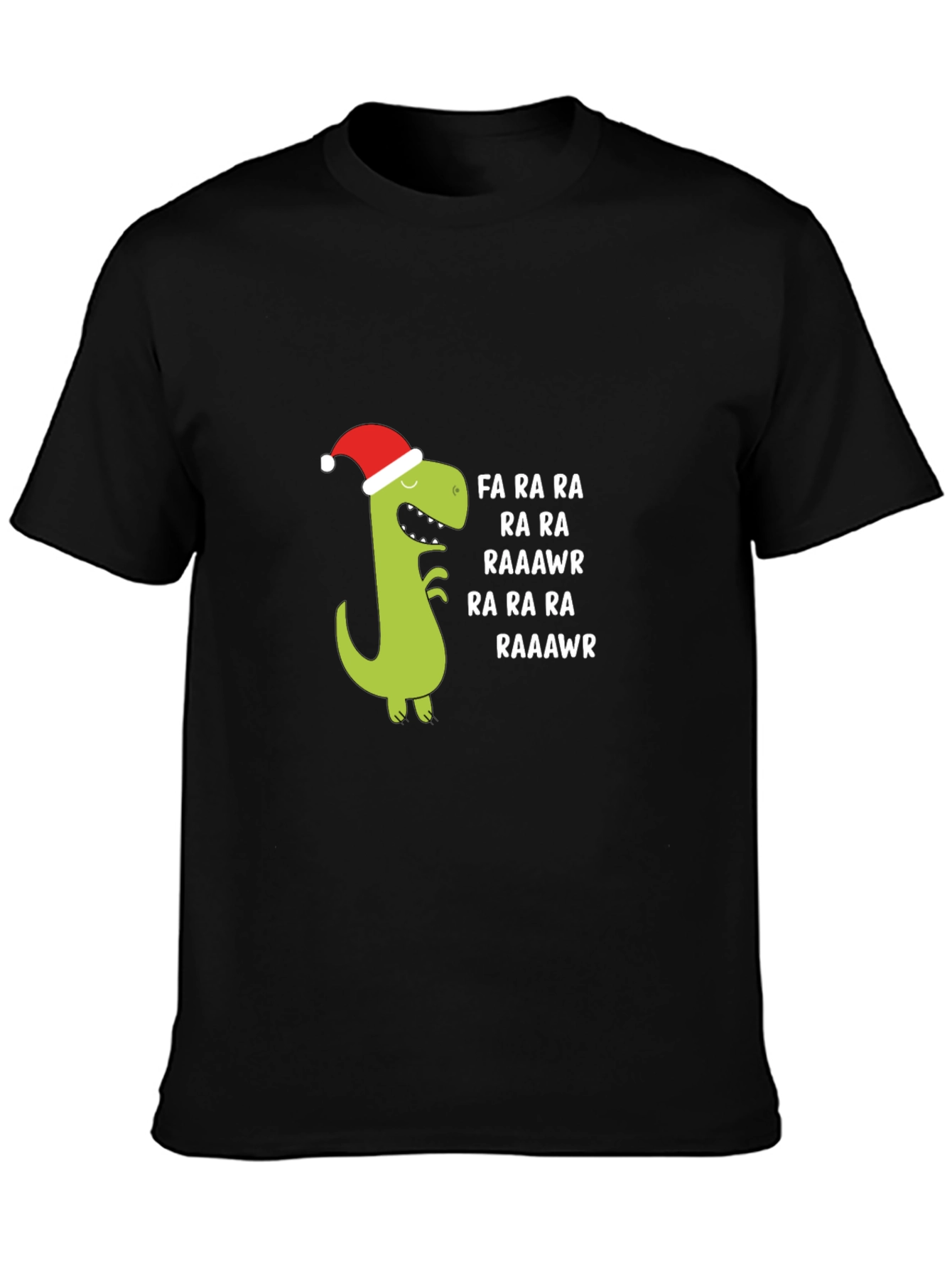 Festive Dino Christmas T-Shirt