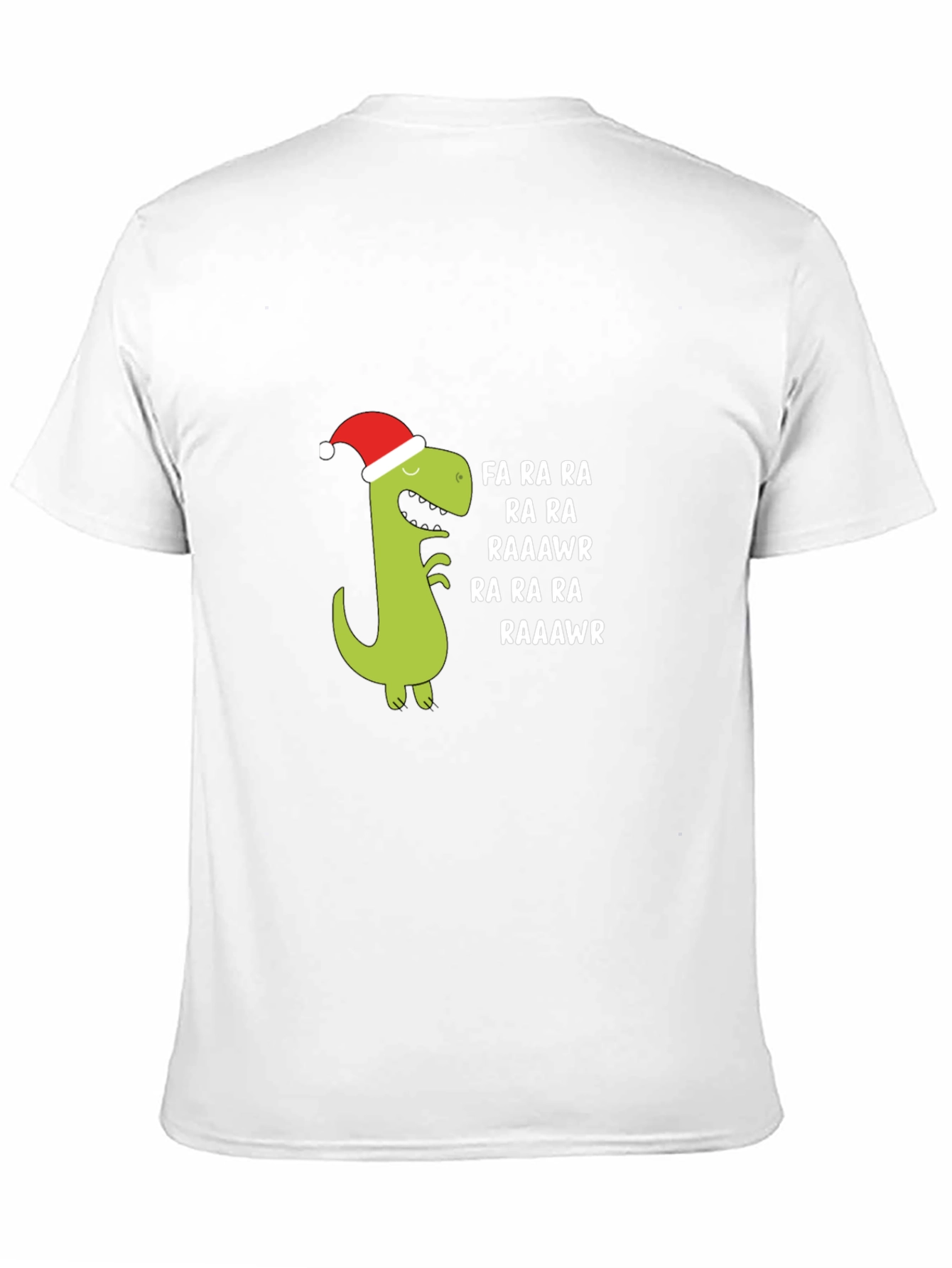 Festive Dino Christmas T-Shirt