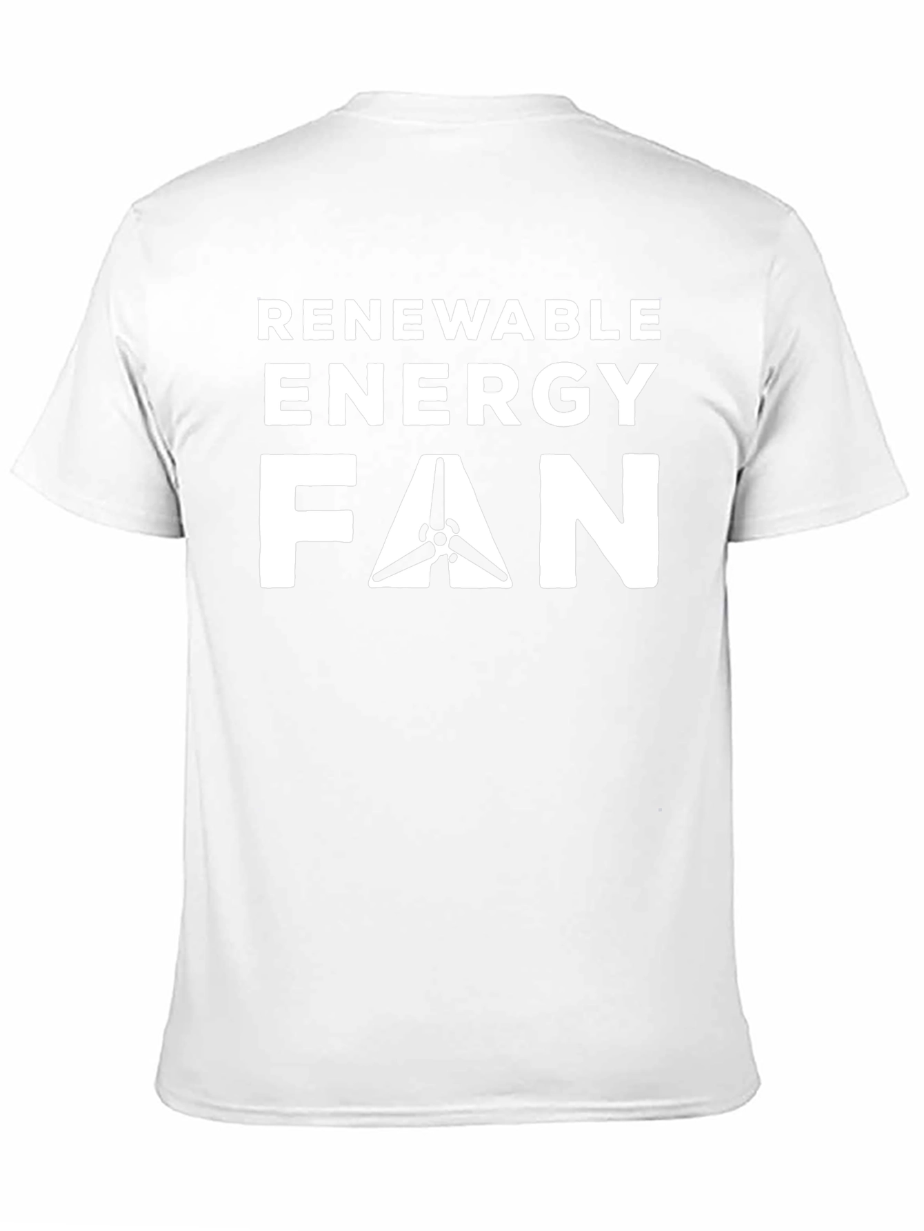 Renewable Energy Fan Black T-Shirt