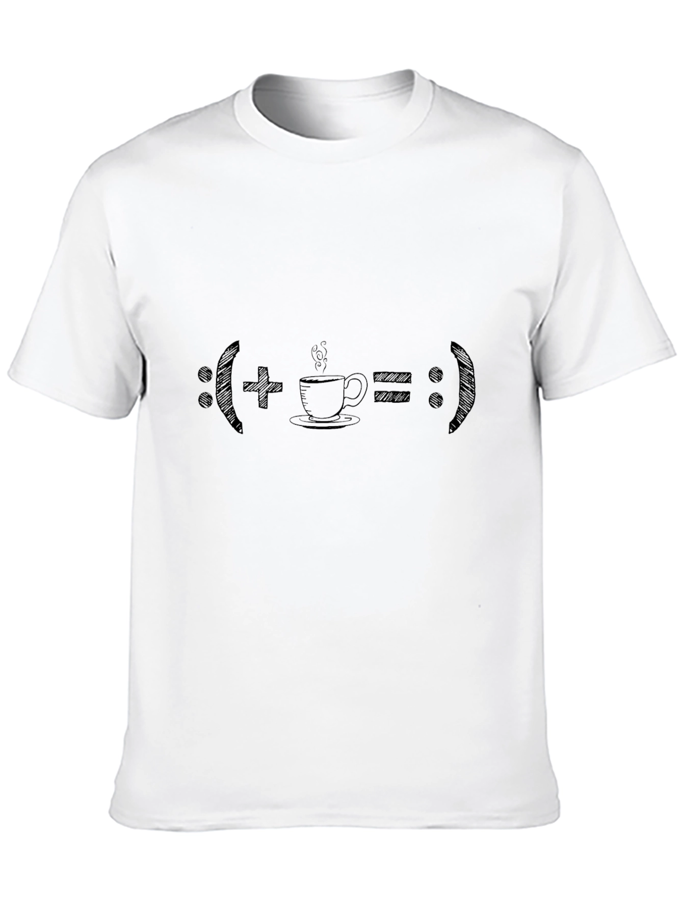 Coffee Equation T-Shirt: Happy Start
