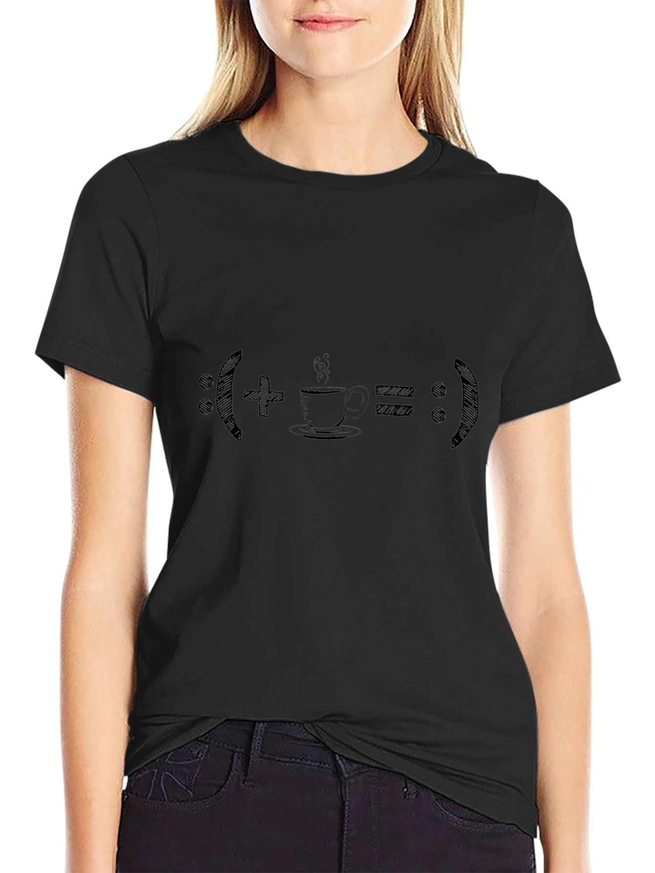 Coffee Equation T-Shirt: Happy Start