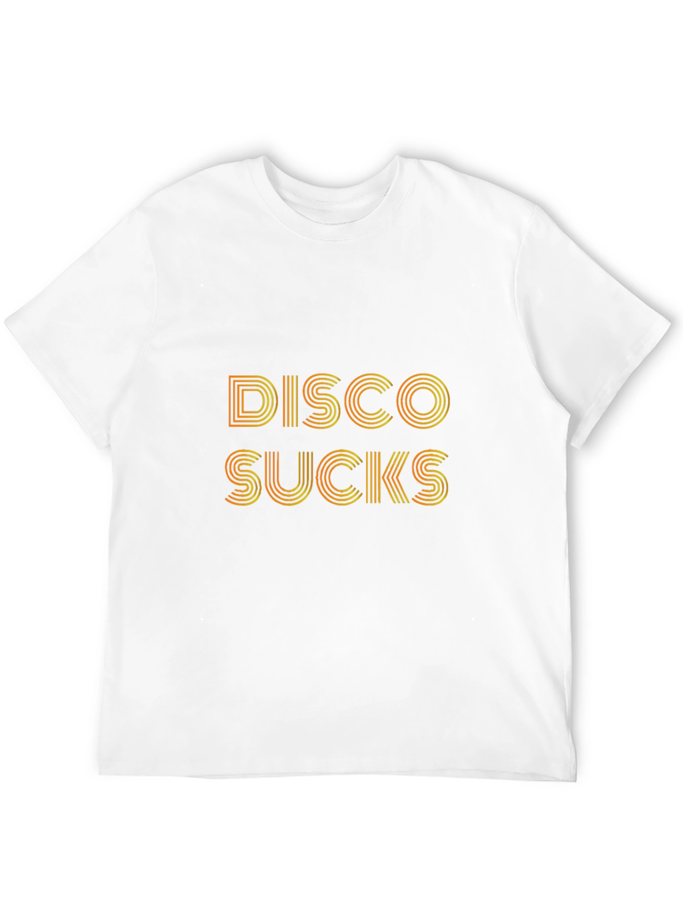 Disco Sucks Retro Graphic Tee - Black T-Shirt