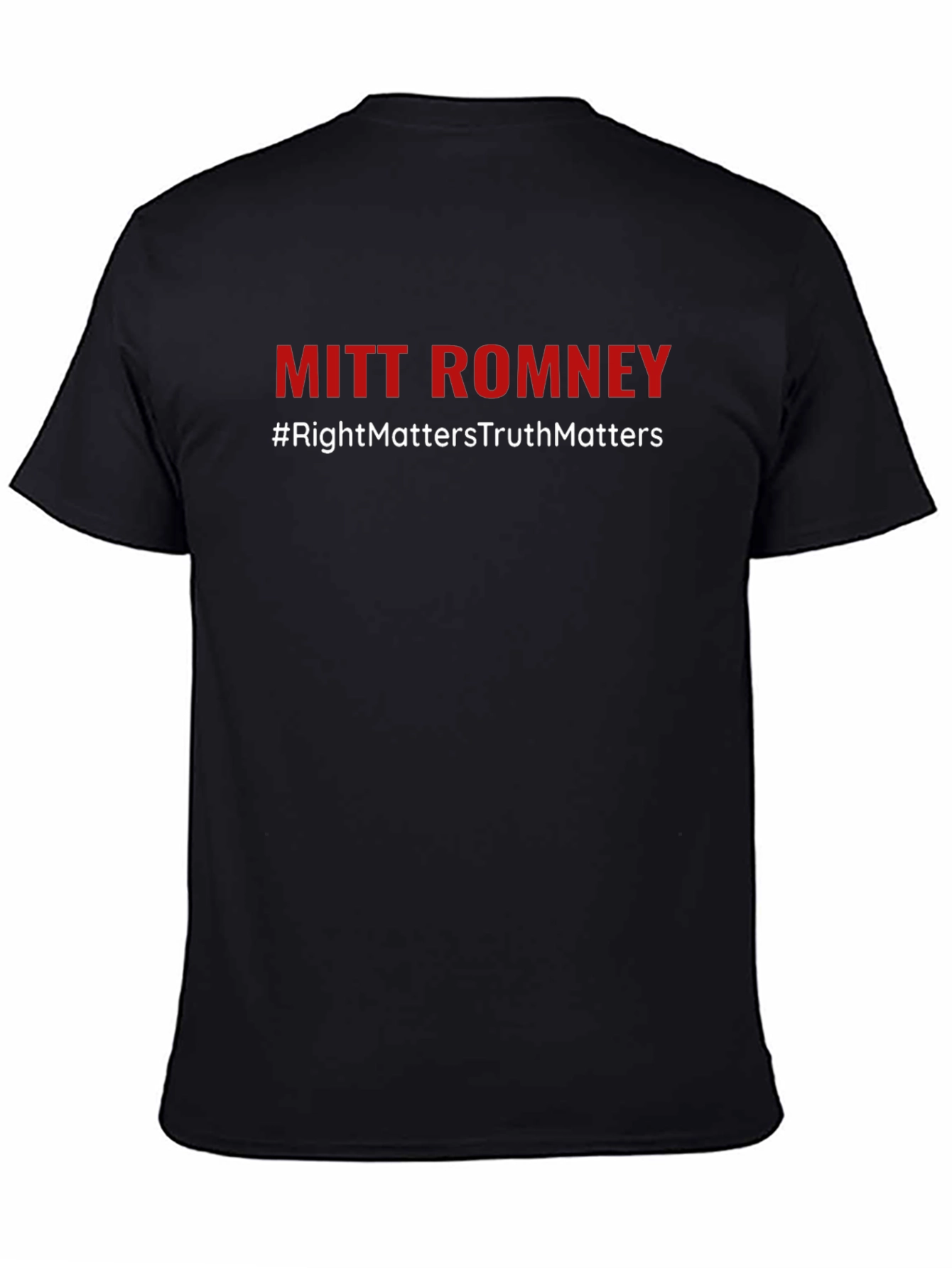 Mitt Romney #RightMattersTruthMatters Graphic Tee