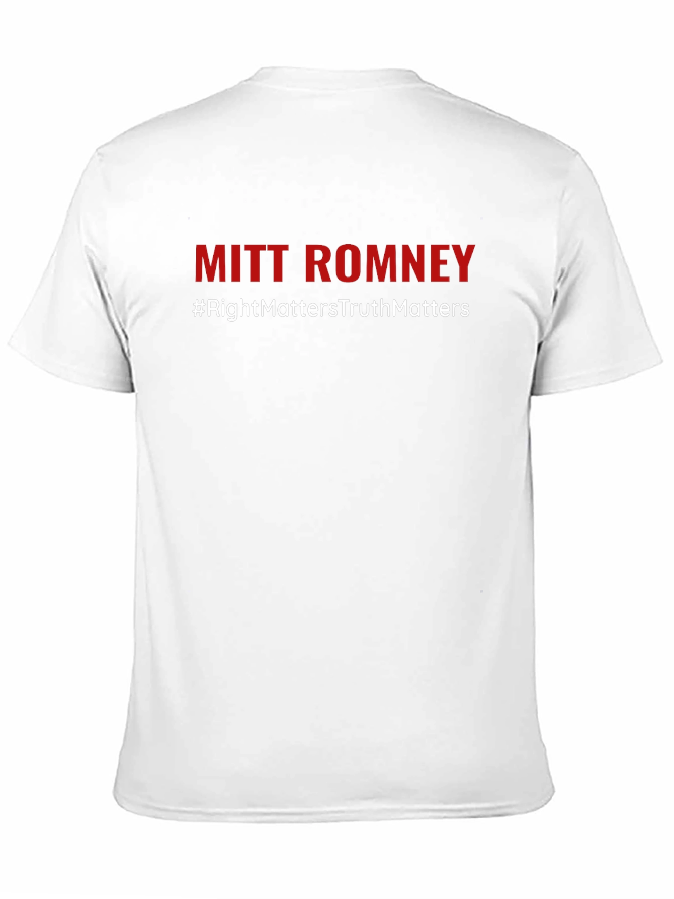 Mitt Romney #RightMattersTruthMatters Graphic Tee