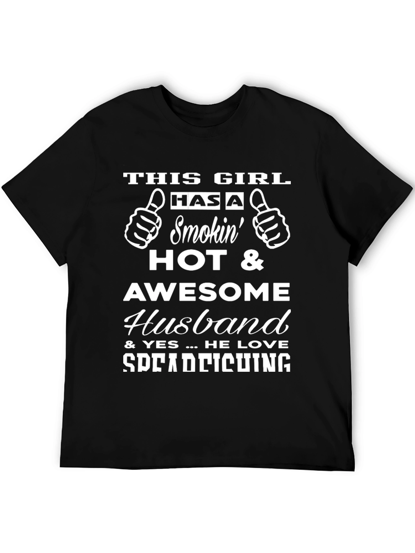 Funny Awesome Husband Graphic T-Shirt