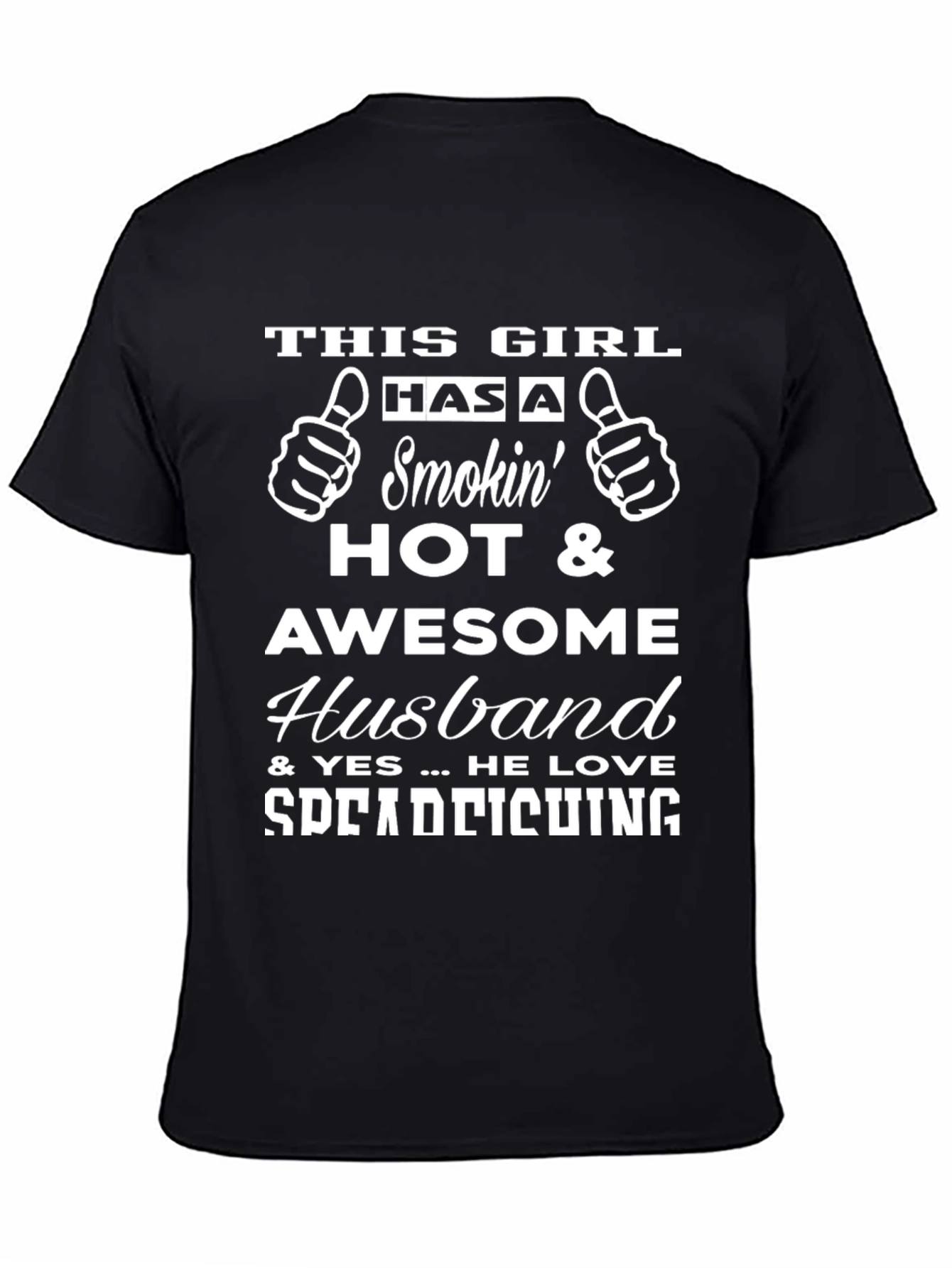 Funny Awesome Husband Graphic T-Shirt