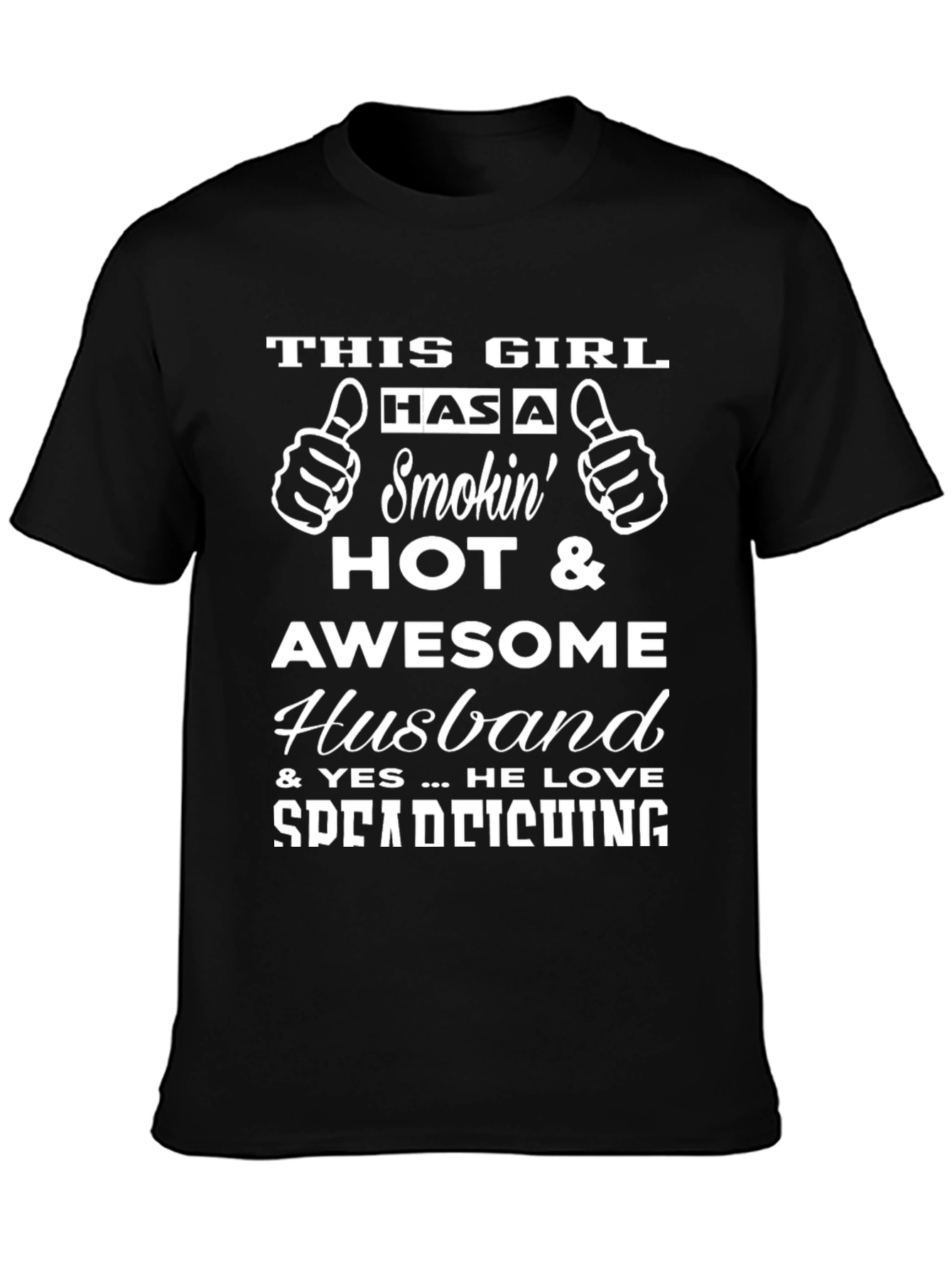 Funny Awesome Husband Graphic T-Shirt