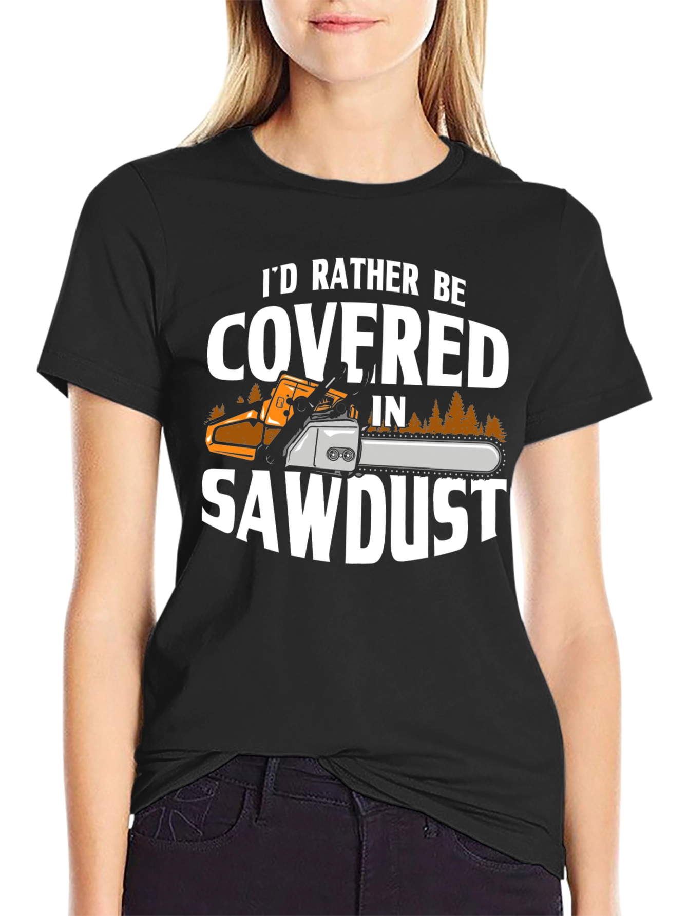 Sawdust Lumberjack Graphic Tee