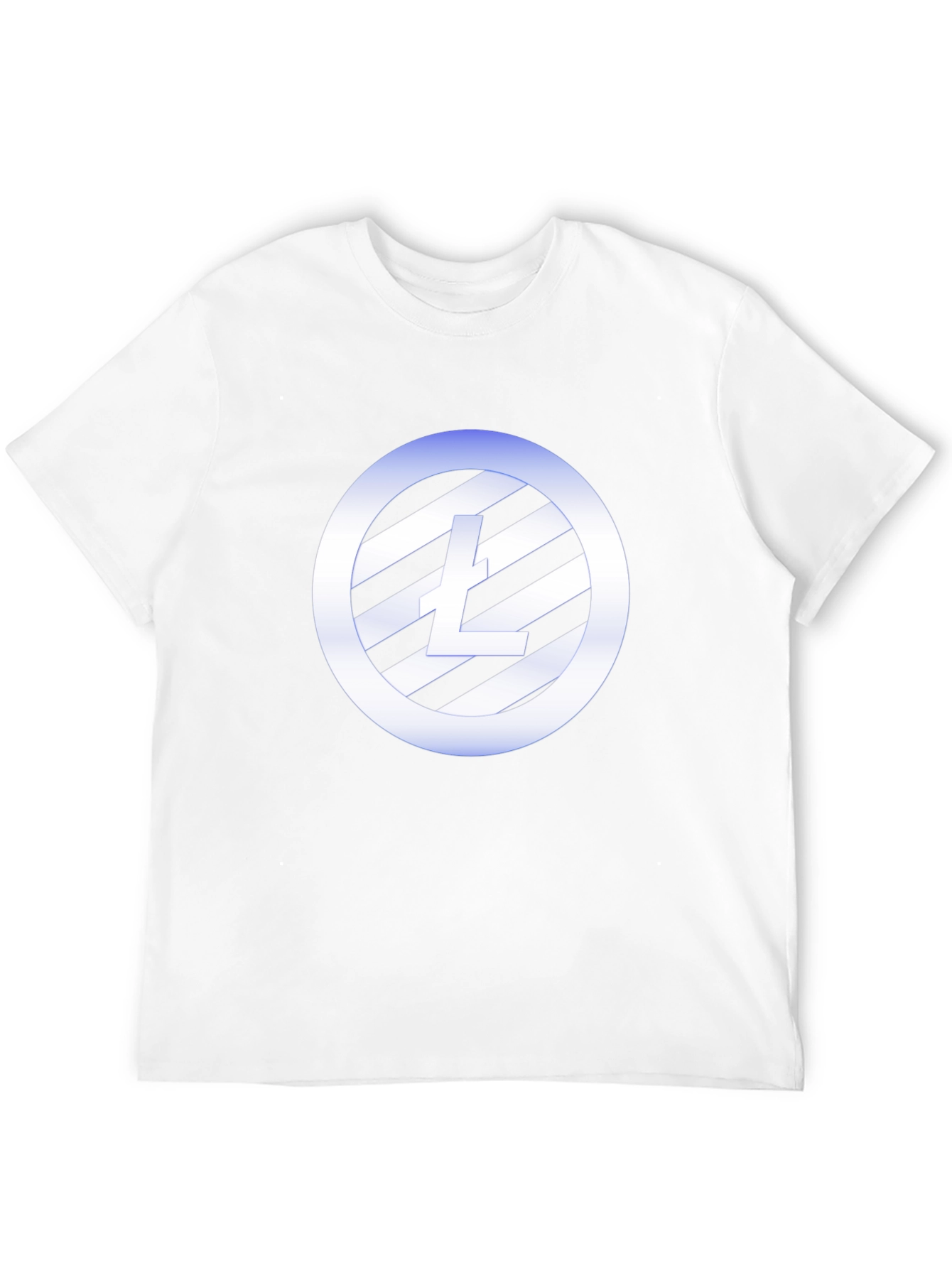 Litecoin Logo Black T-Shirt Crypto Fan Tee