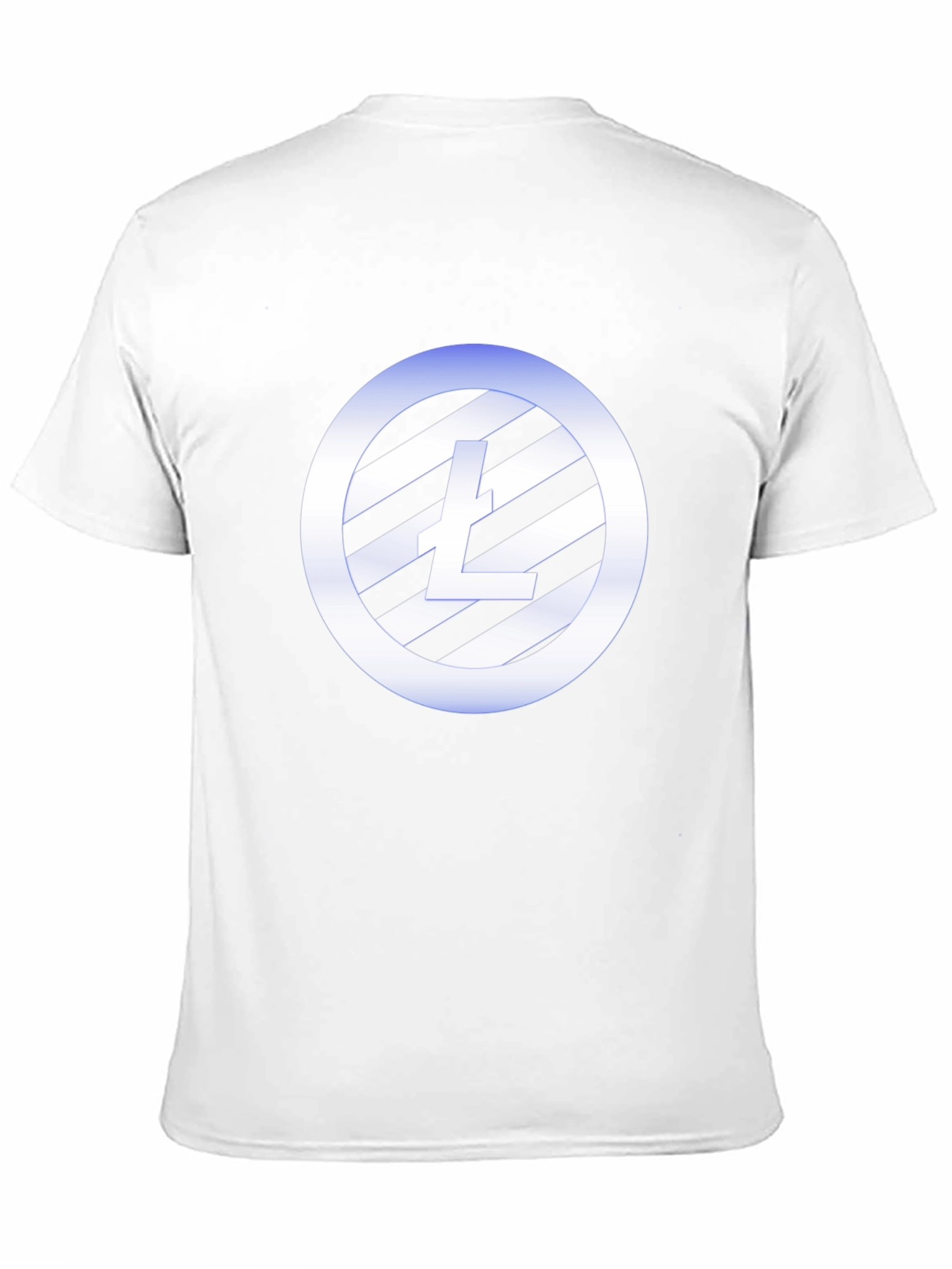 Litecoin Logo Black T-Shirt Crypto Fan Tee