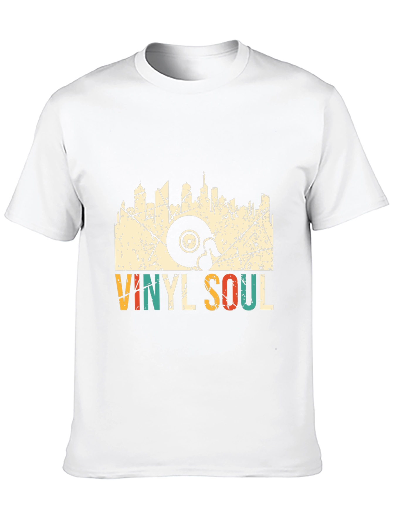 Vinyl Soul Retro Graphic T-Shirt