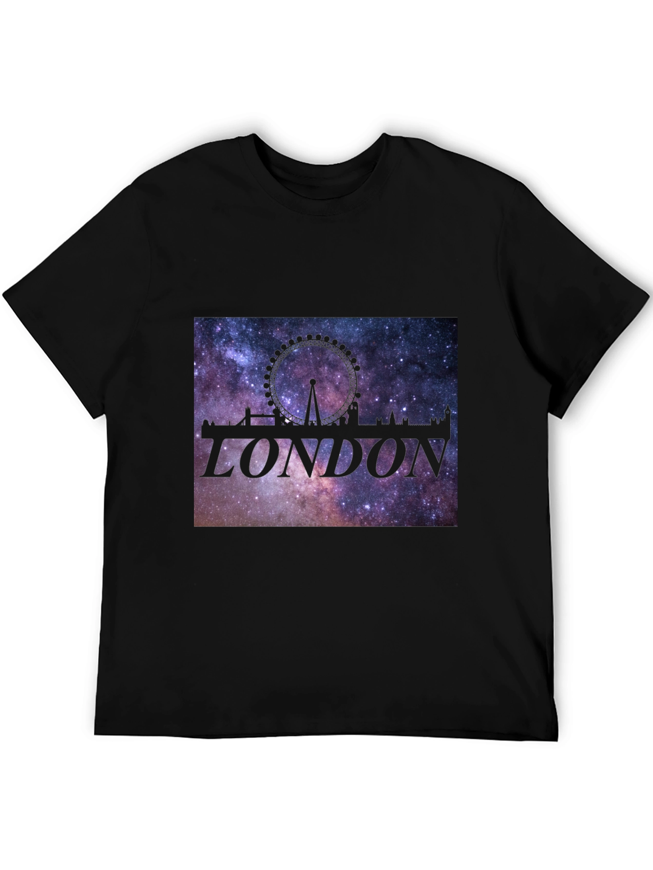 London Skyline Galaxy T-Shirt
