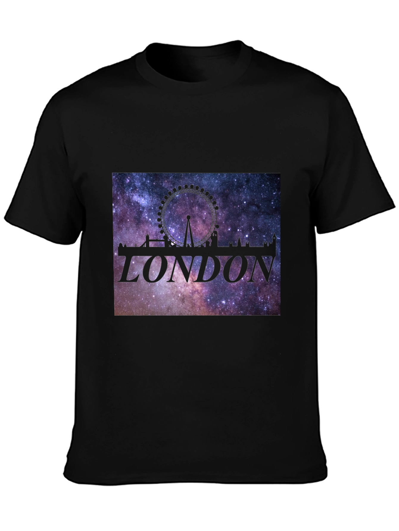 London Skyline Galaxy T-Shirt