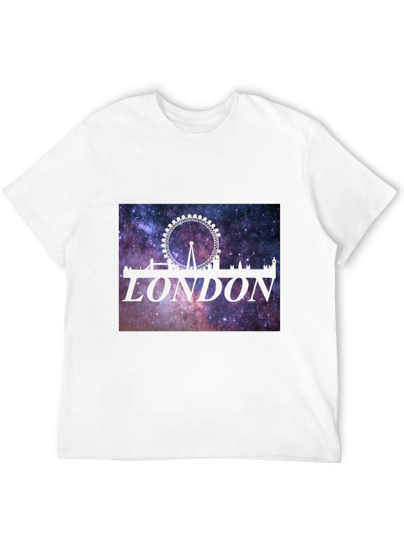 London Skyline Galaxy T-Shirt